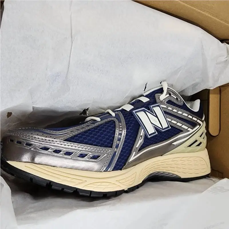 New Balance shoes - Vintage Indigo/Dark Silver Metallic 5