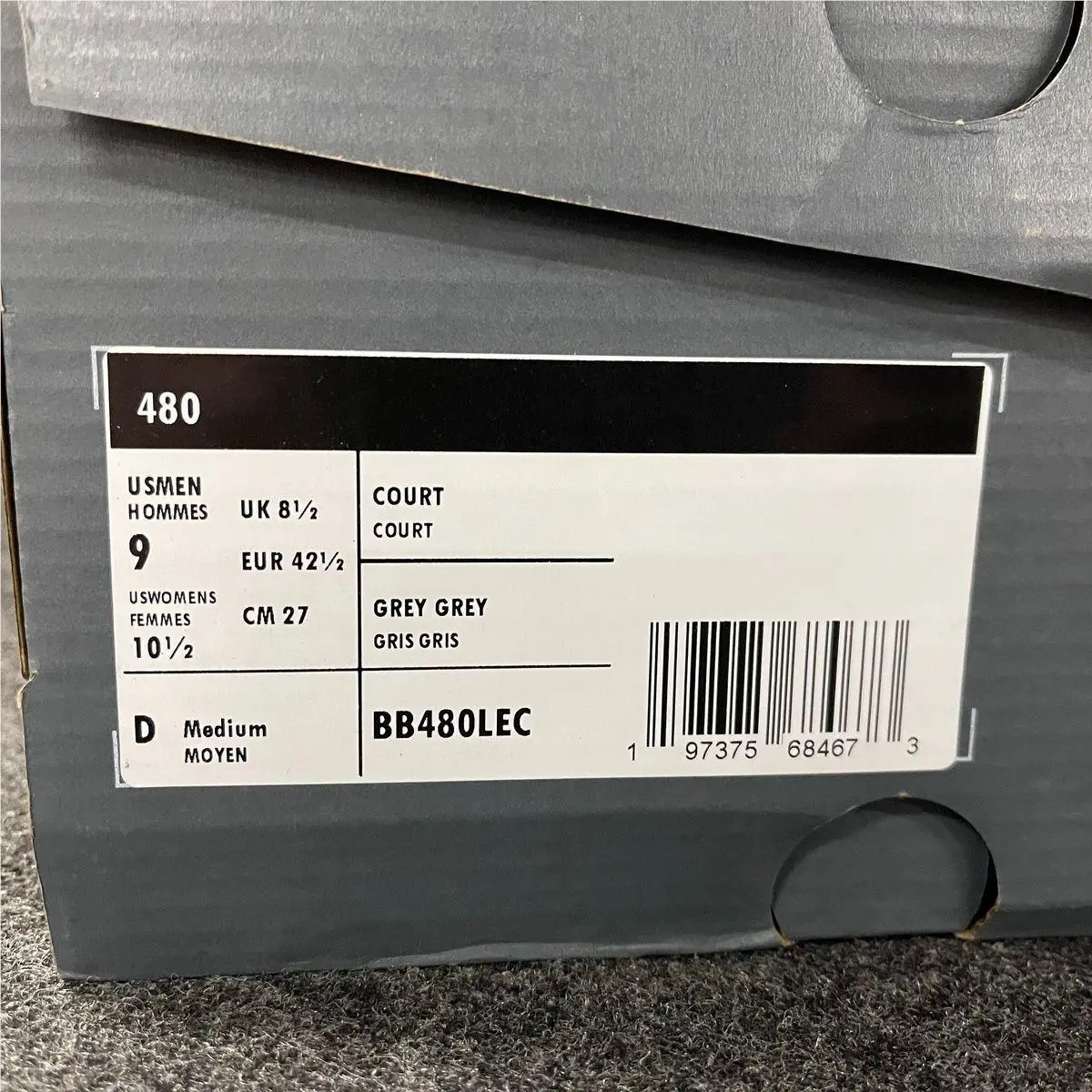 New Balance shoes - vs-179119 - vs-179119 - Gray (UPC: 197375684673) 1