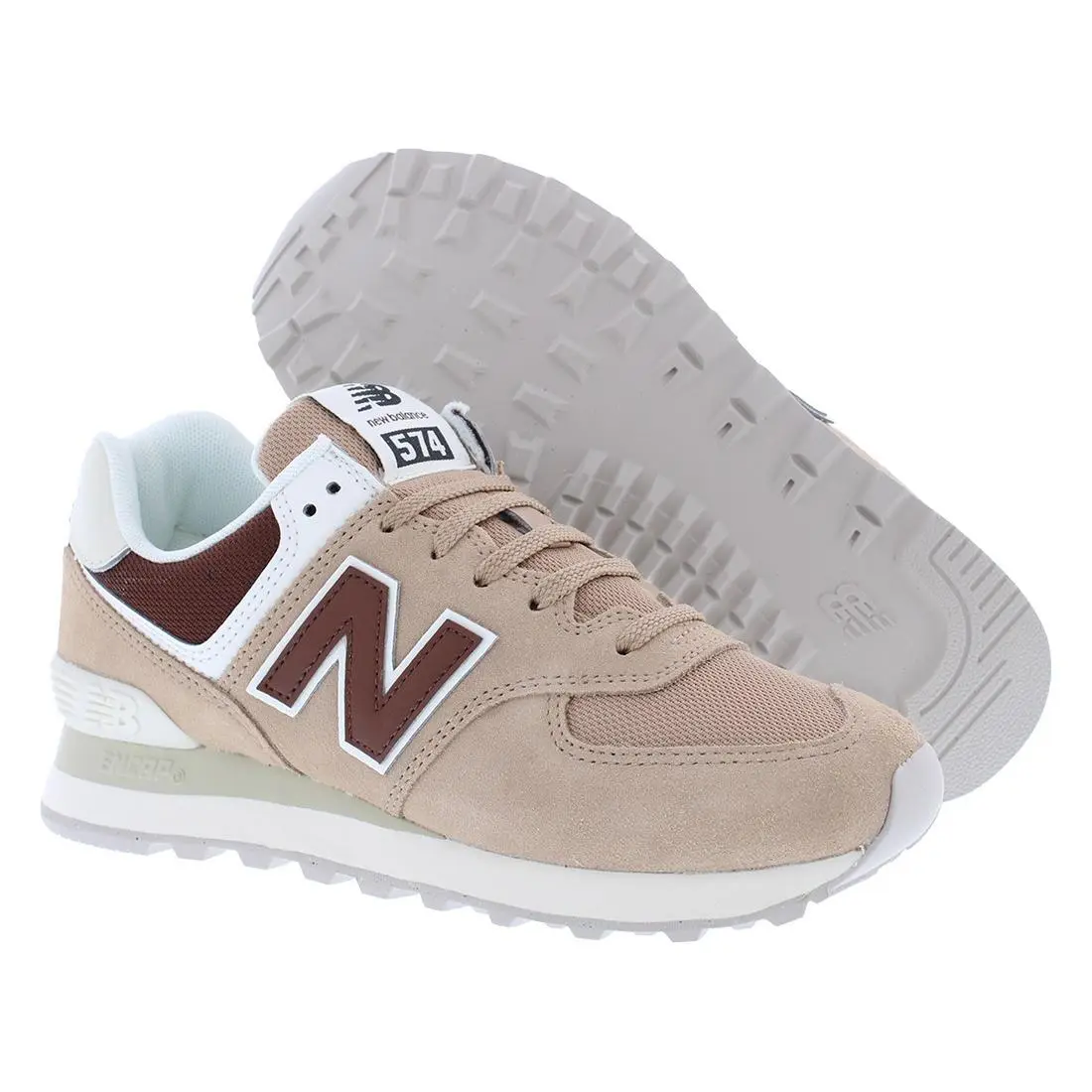 New Balance 574 Womens Shoes Size 6.5 Color: Brown/brown