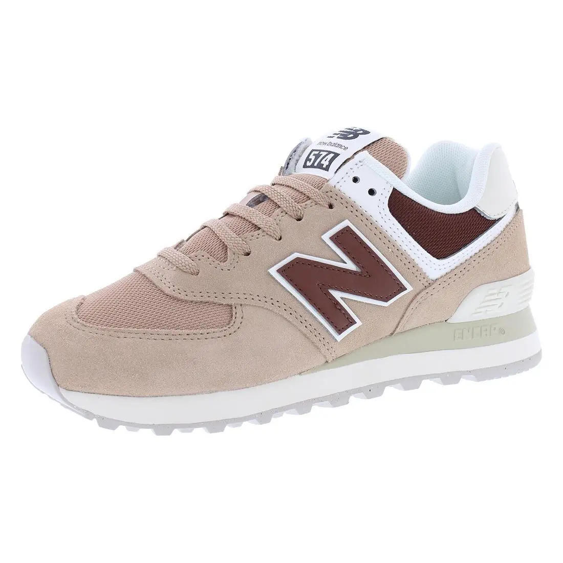 New Balance shoes - New Balance 574 - WL574DO2 - Brown, Main: Brown (UPC: 197966550790) 0