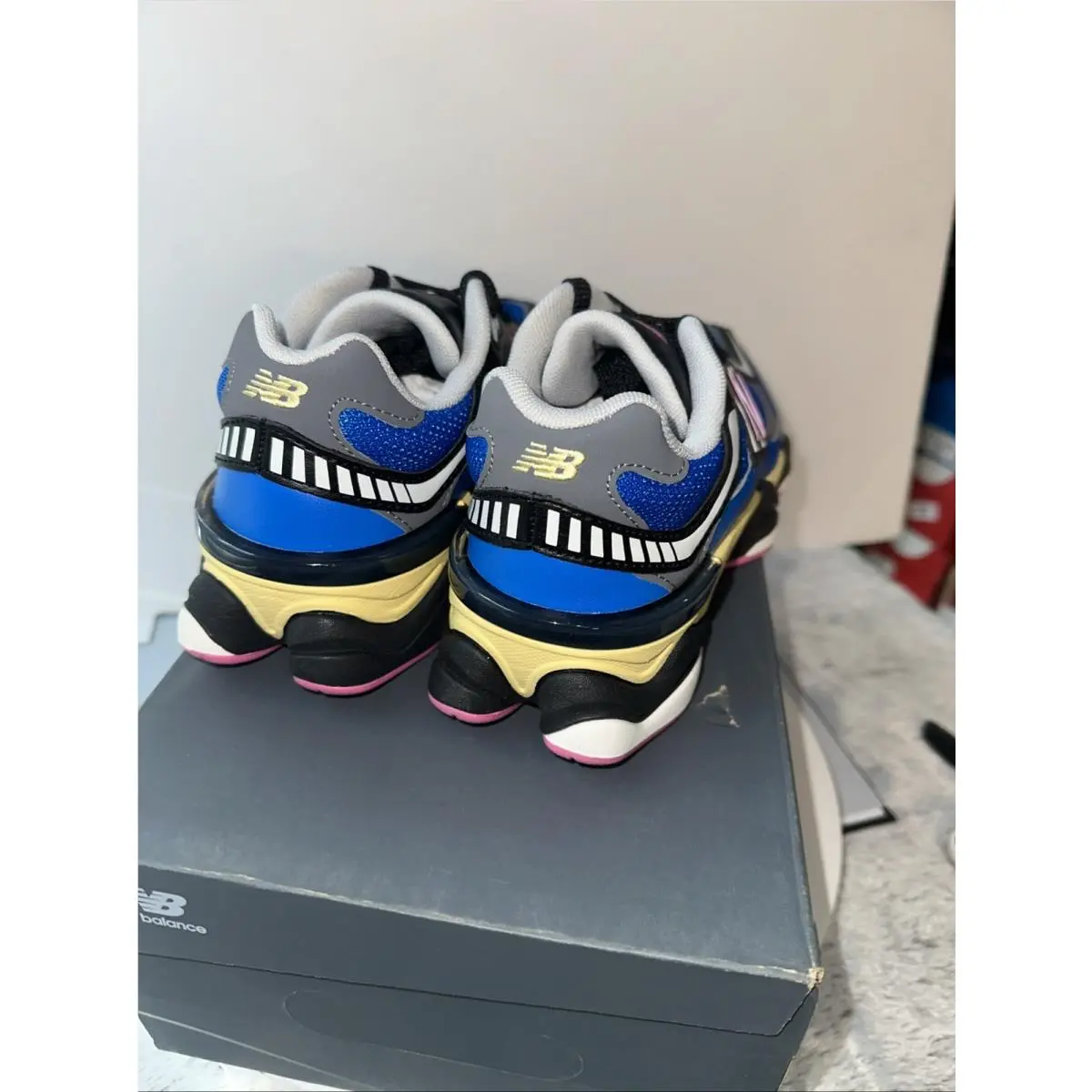 New Balance shoes - New Balance 9060 - Blue/Pink, Main: Blue (UPC: 197967228674) 9