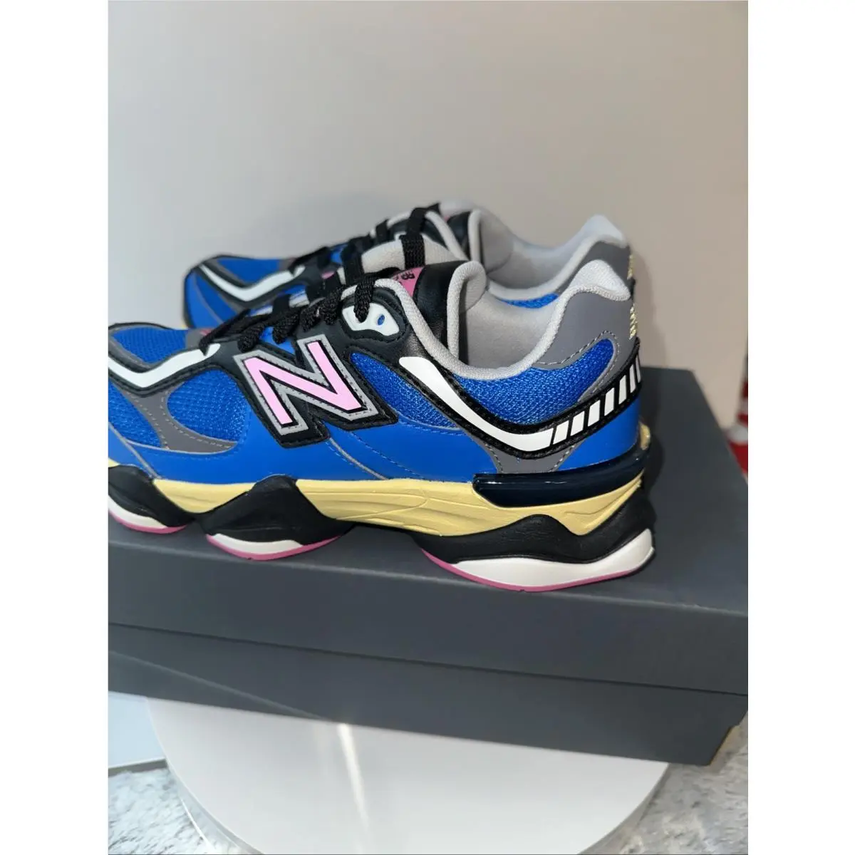 New Balance shoes - New Balance 9060 - Blue/Pink, Main: Blue (UPC: 197967228674) 5