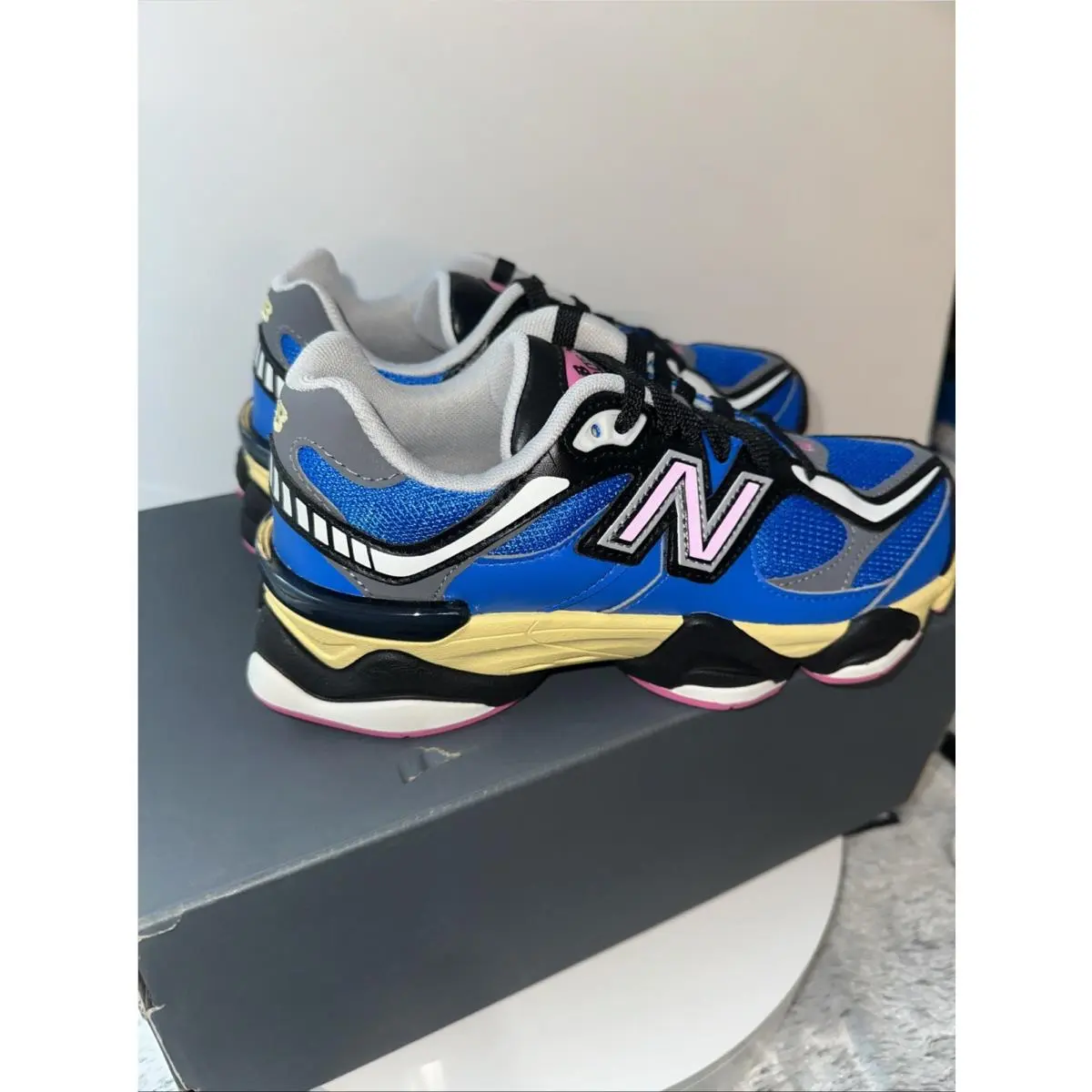 New Balance shoes - New Balance 9060 - Blue/Pink, Main: Blue (UPC: 197967228674) 11