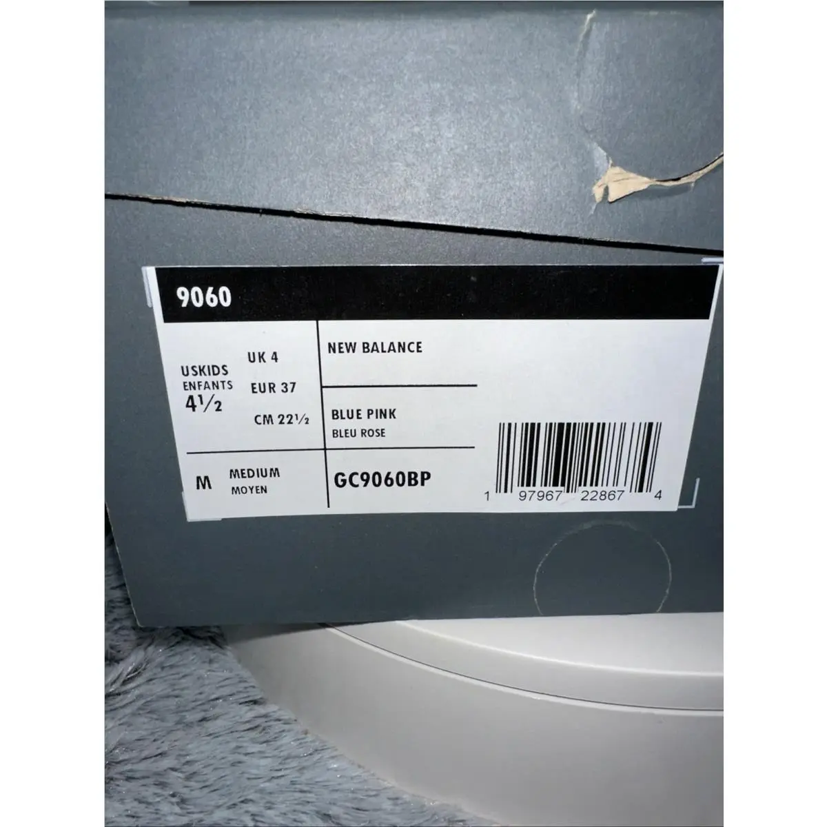 New Balance shoes - New Balance 9060 - Blue/Pink, Main: Blue (UPC: 197967228674) 1