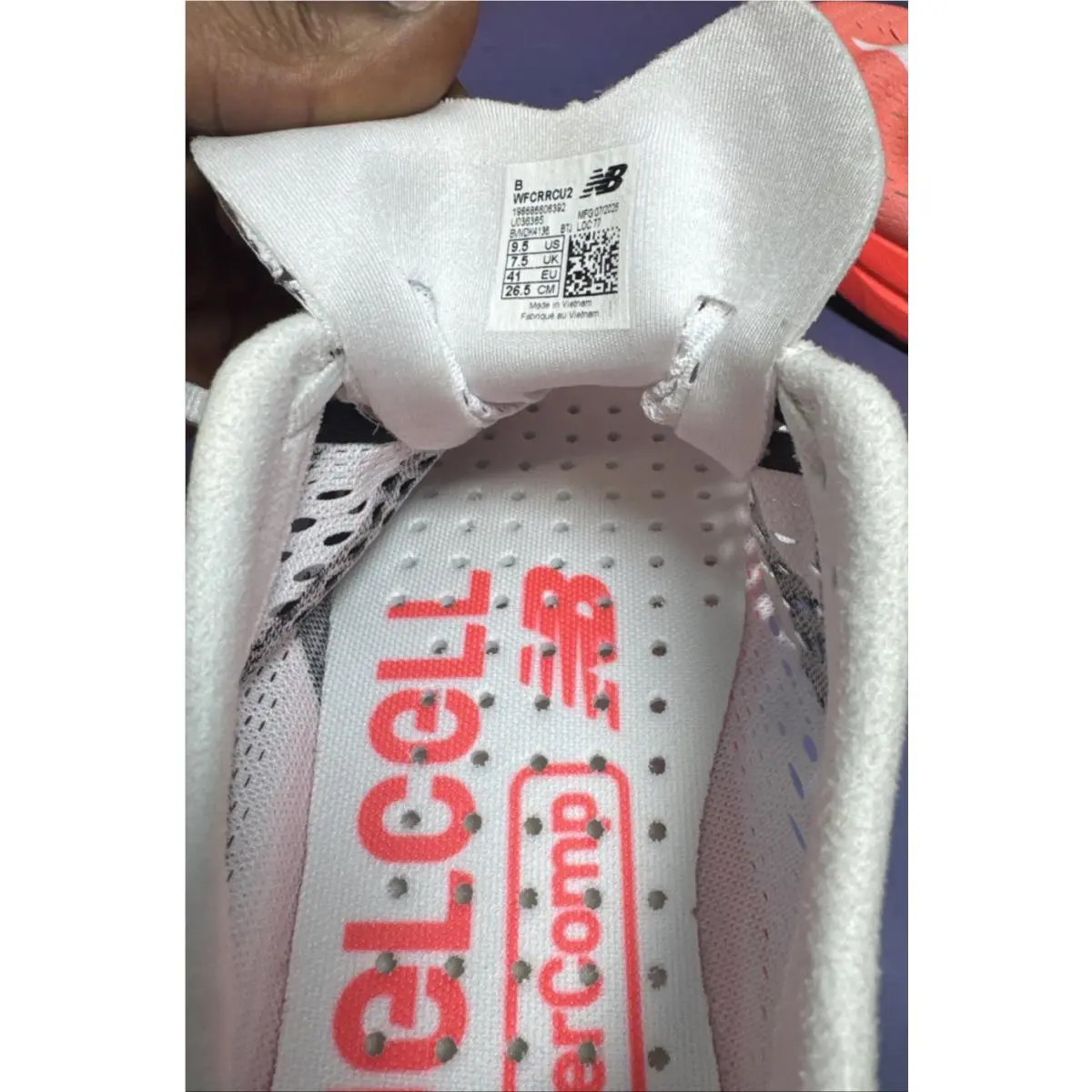 New Balance shoes - New Balance FuelCell SuperComp - FuelCell SuperComp - MFCRRCU2 - Red (UPC: 198686606392) 6