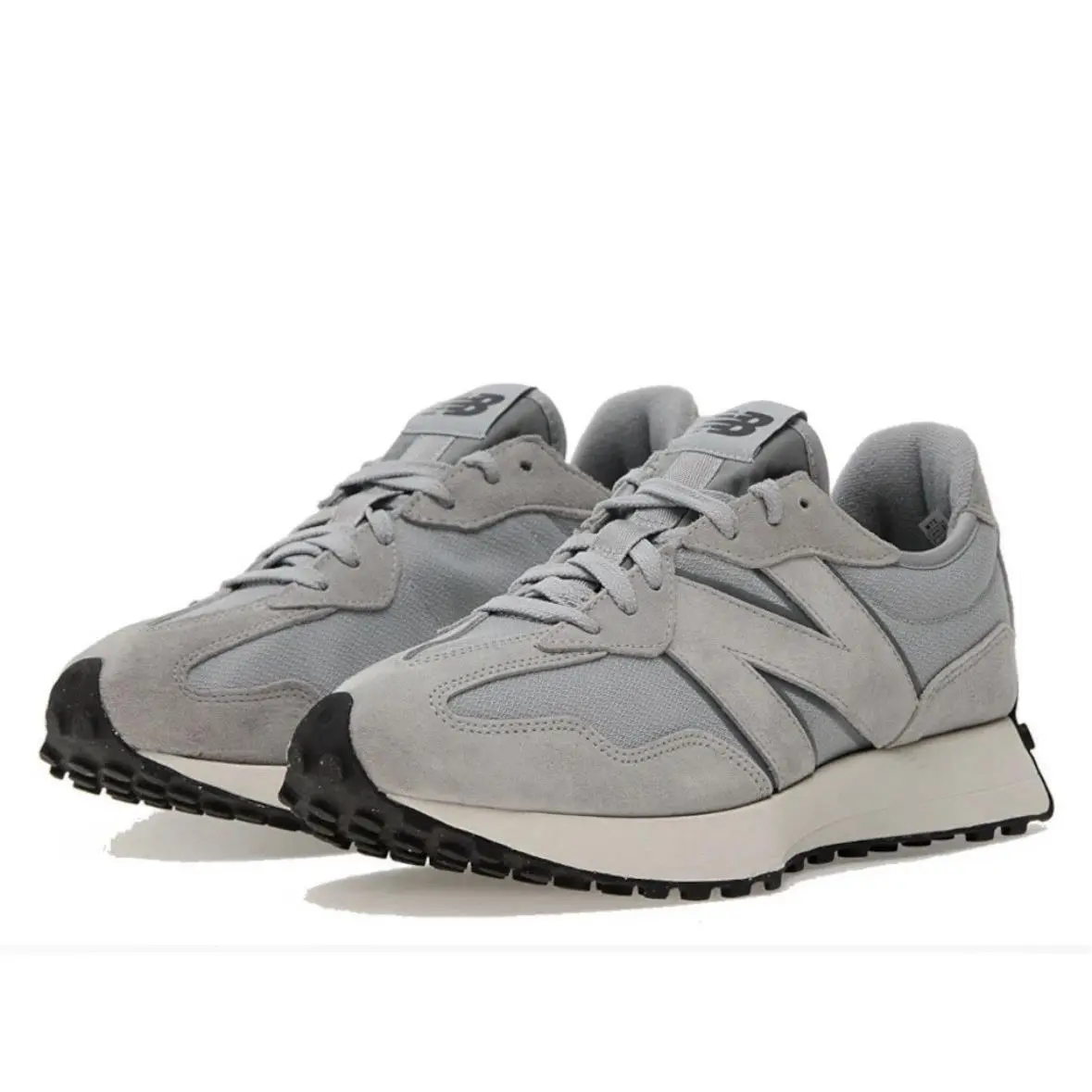 New Balance 327 U327SWA Gray White Unisex Shoes Casual Sneakers Men 8.5 Women 10