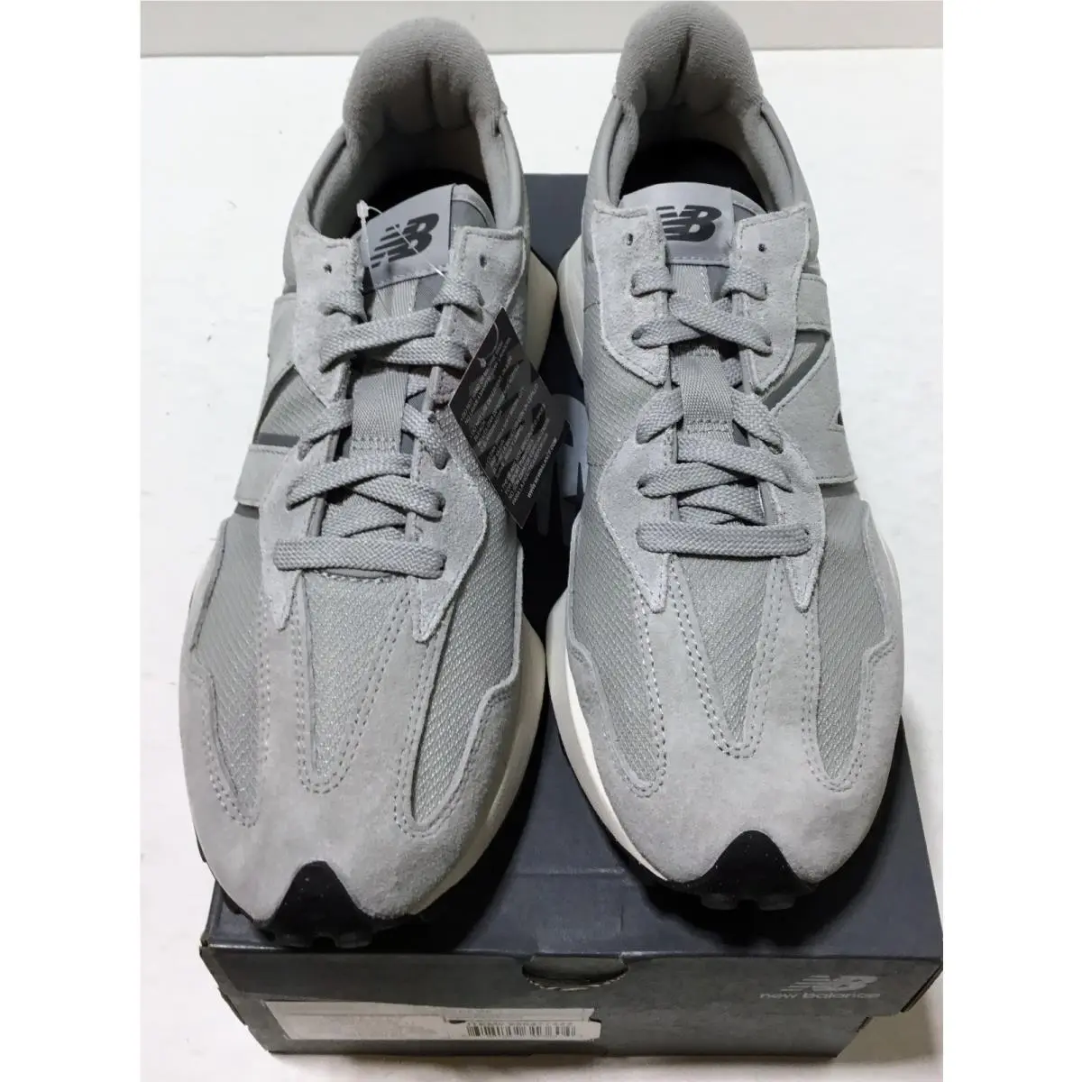 New Balance 327 U327SWA Gray White Unisex Shoes Casual Sneakers Men 9.5 Women 11