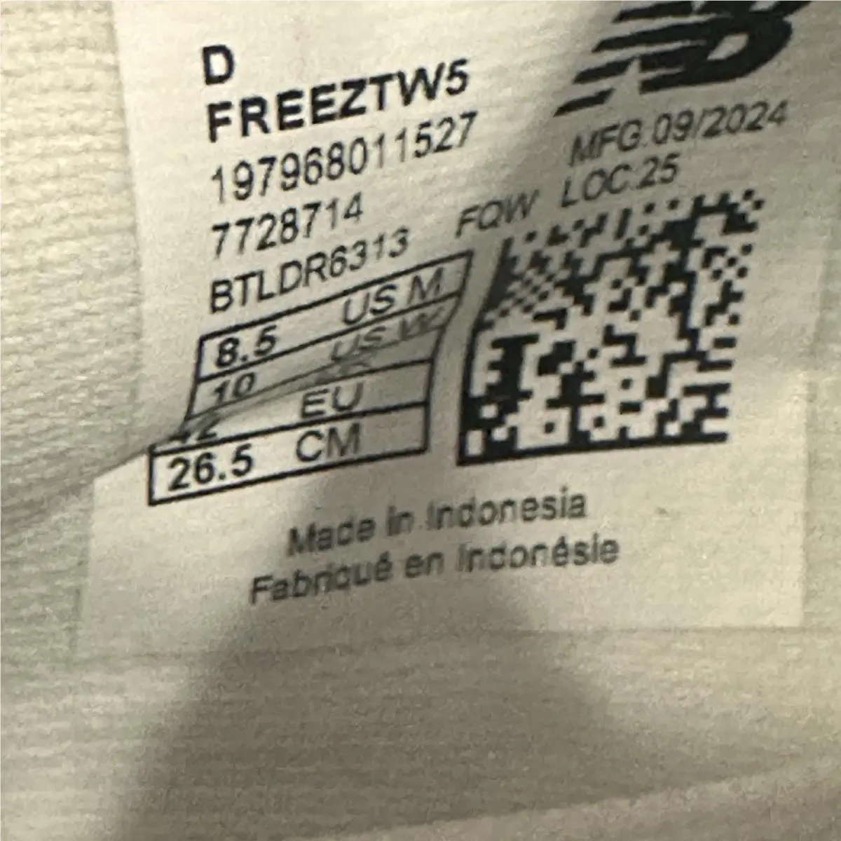 New Balance shoes - New Balance FreezeLX v5 FREEZTW5 - FREEZTW5 - White 4