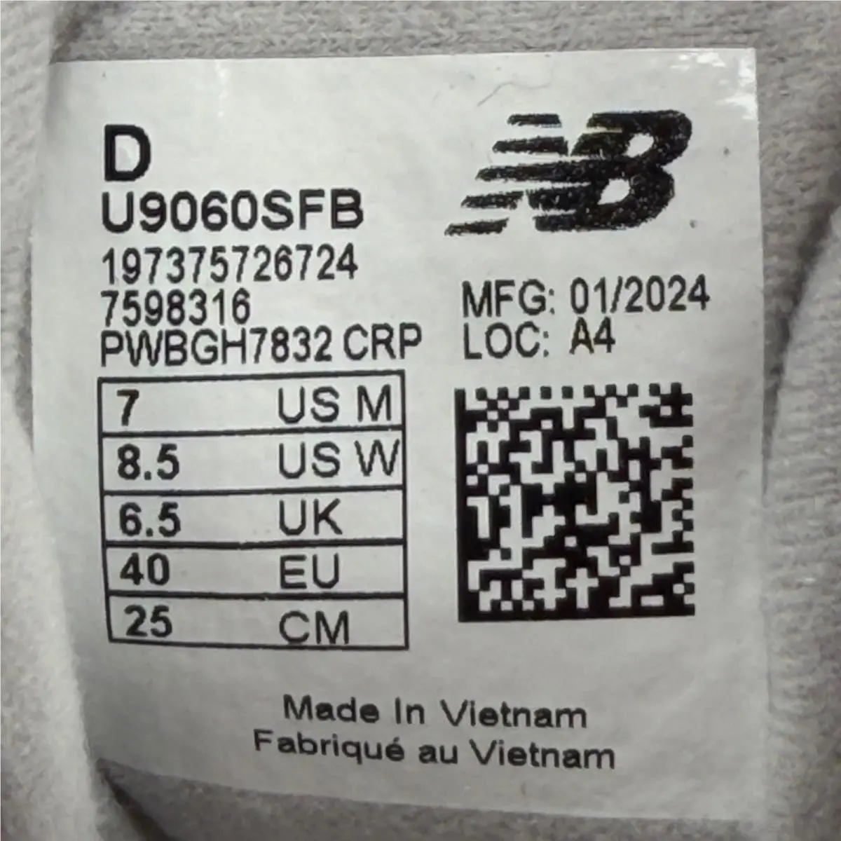 New Balance shoes - New Balance 9060 - Gray 7