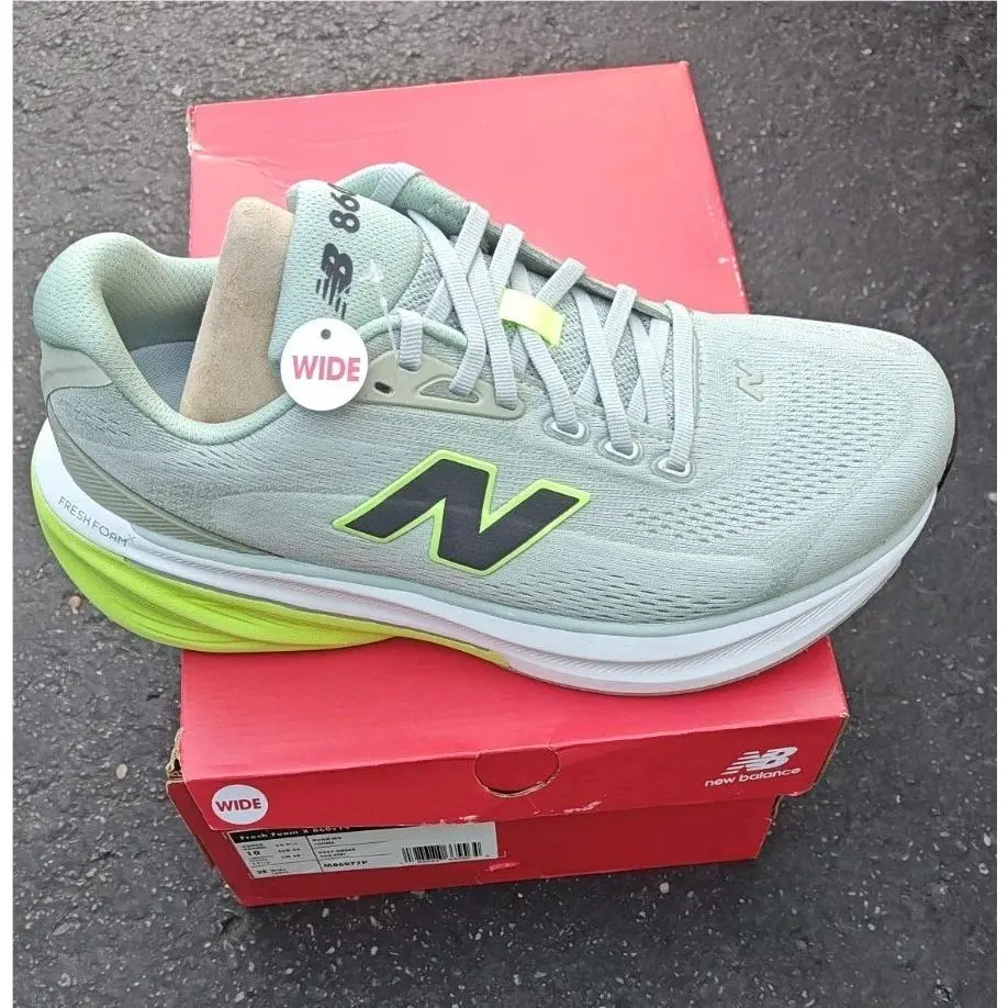 New Balance Fresh Foam X 860 V15 2E Wide NB Grey Green Men Running M8607GW-2E