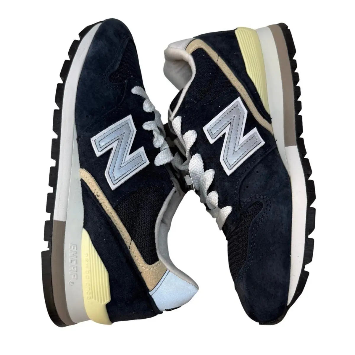New Balance 996 Made in Usa Navy Suede Sneakers U996NV Mens 6 Womens 7.5 New