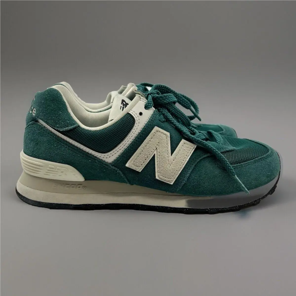 Balance 574 Sneakers Men 7.5 Green Suede Mesh Retro Running U574RG2