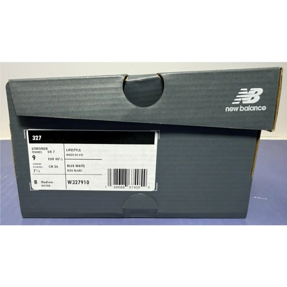 New Balance shoes - New Balance 327 - W327910 - White (UPC: 198688674054) 6