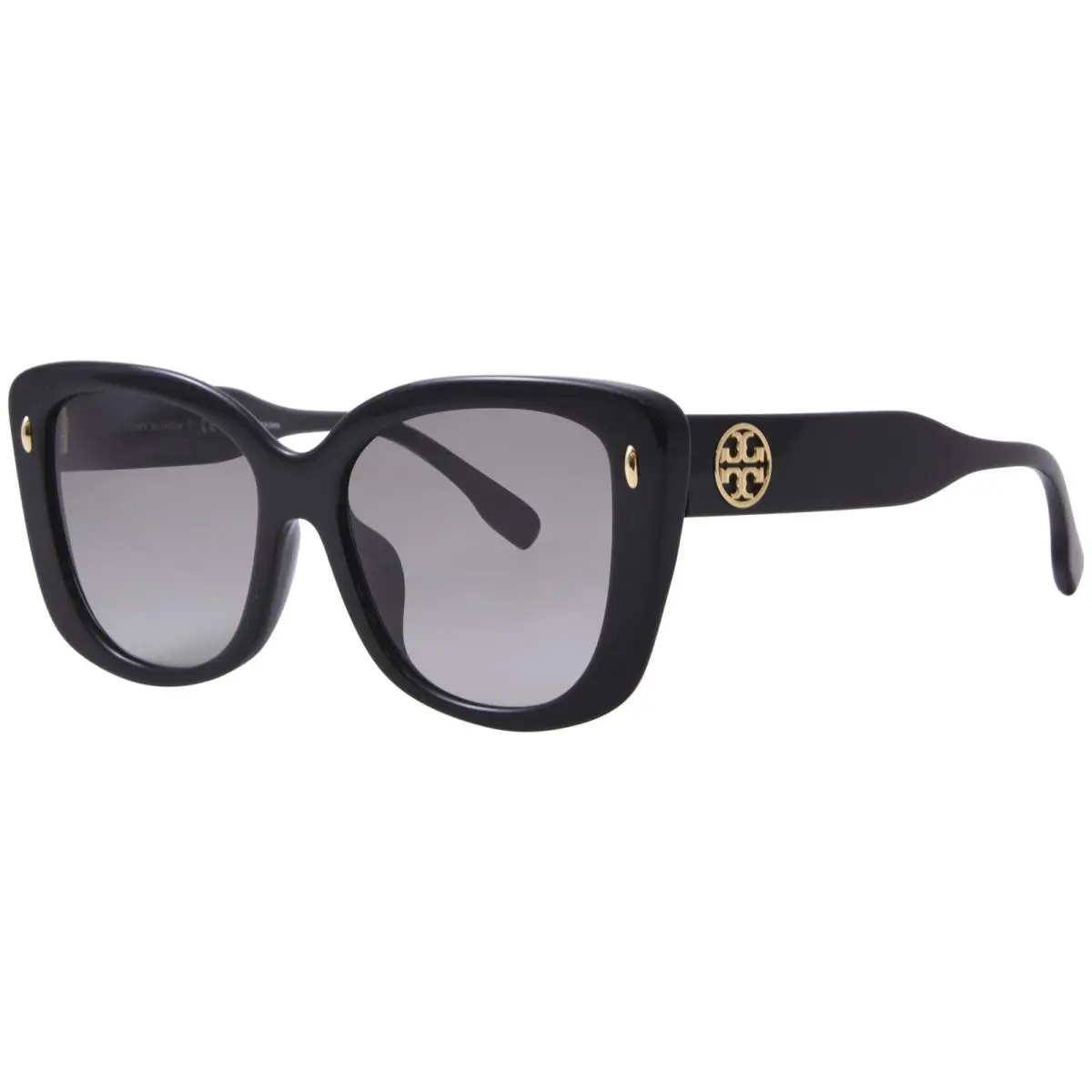 TY7198U 170911 Sunglasses Women`s Black/grey Gradient Cat Eye 54mm by Tory Burch