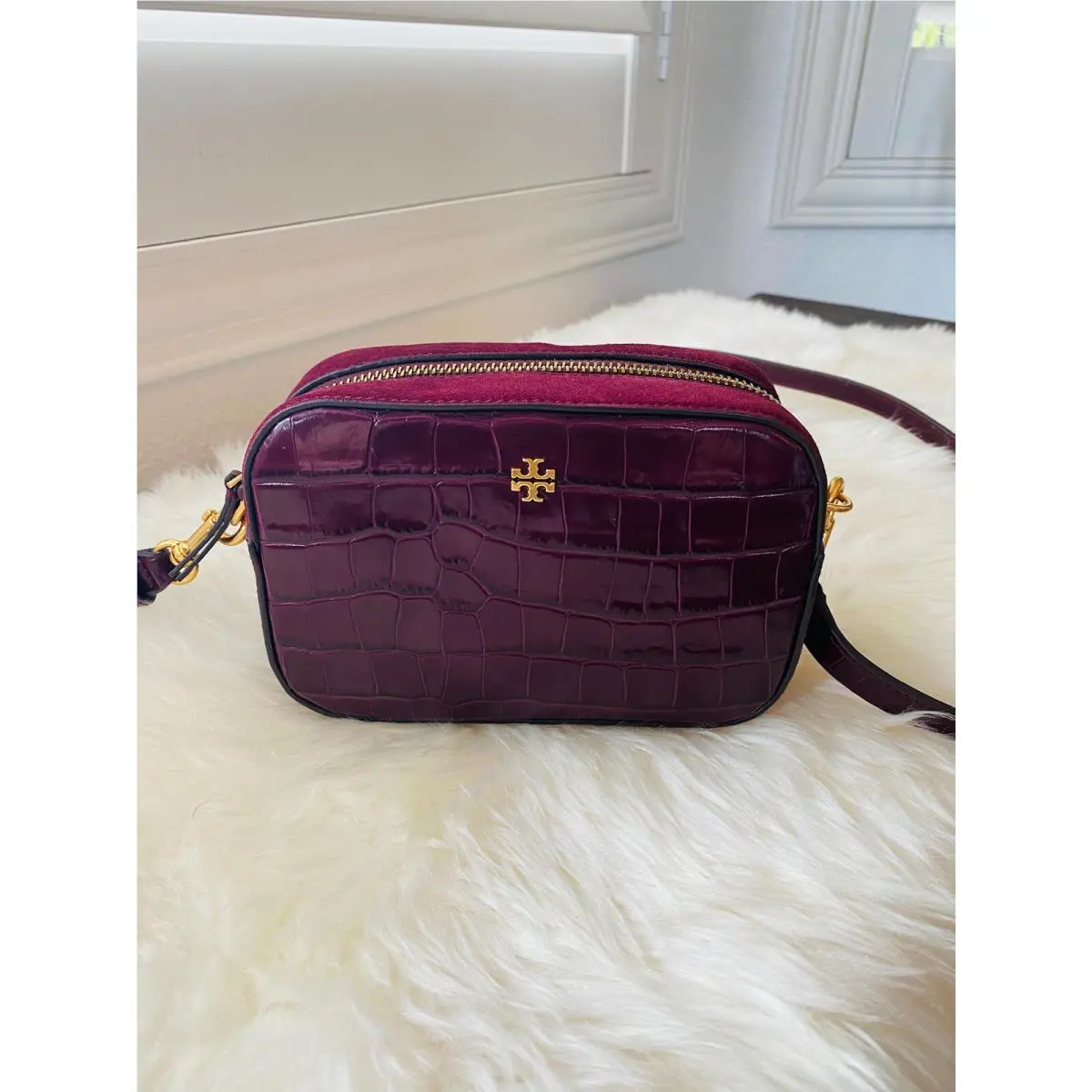 Tory Burch Blake Embossed Mini Camera Bag