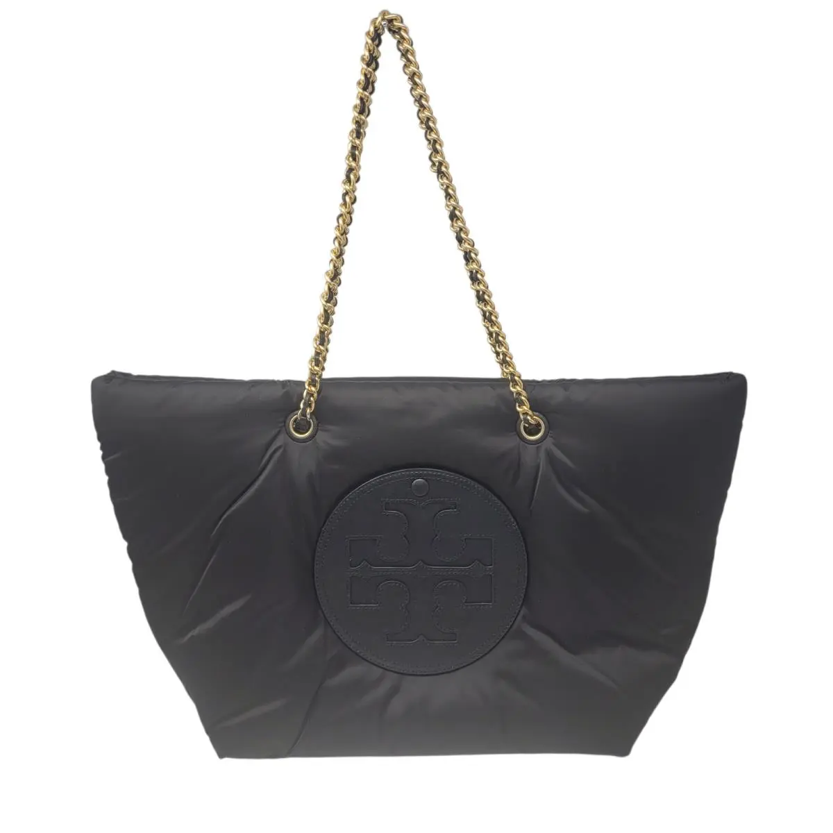 Tory Burch Women`s Ella Puffy Chain Tote Black One Size