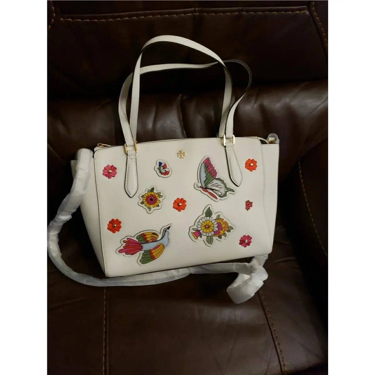 Tory Burch Emerson Appliqué Shoulder Bag