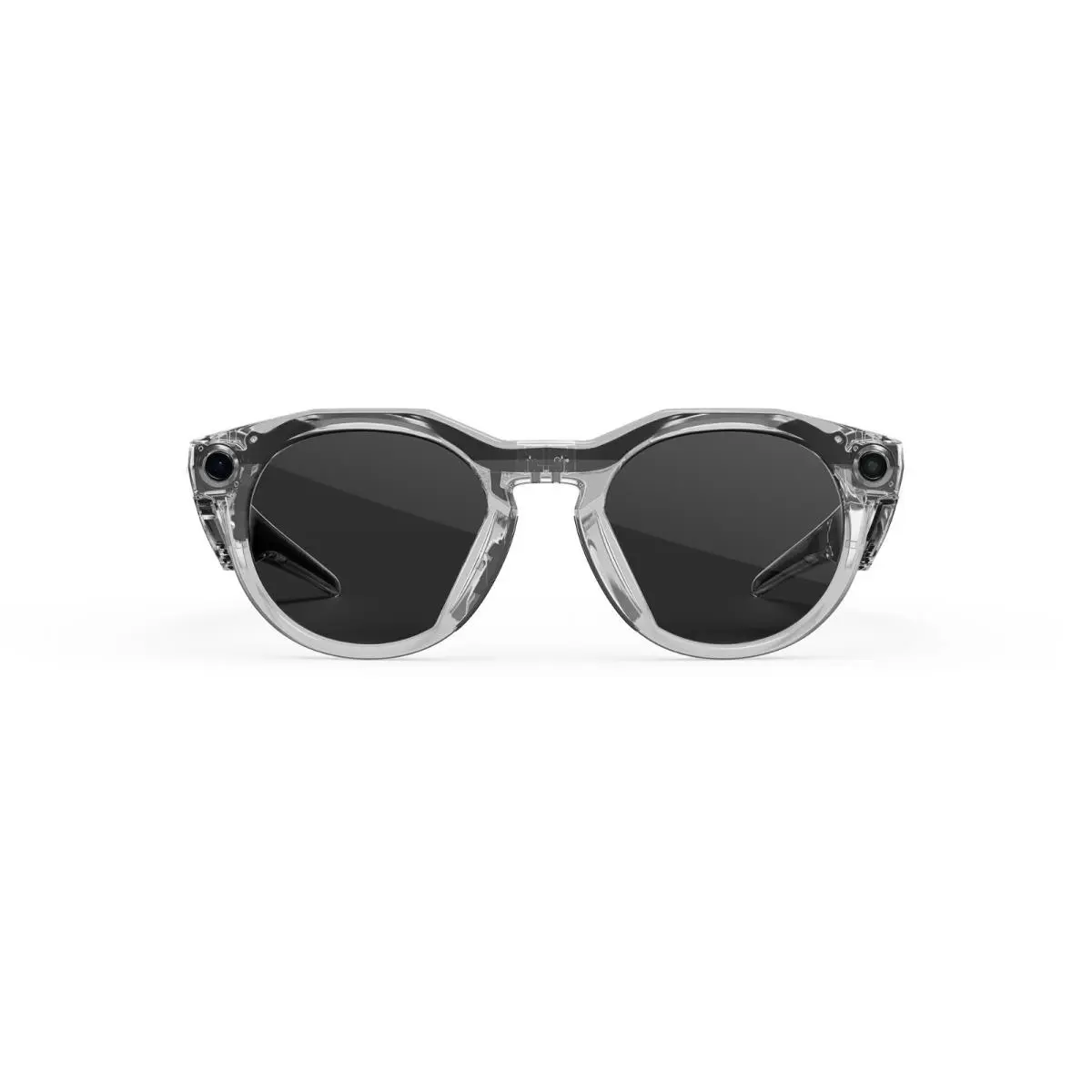 Unisex Hstn Athletes Bluetooth Wifi Round Meta AI Sunglass Sunglasses Clear to Grey Transitions by Oakley