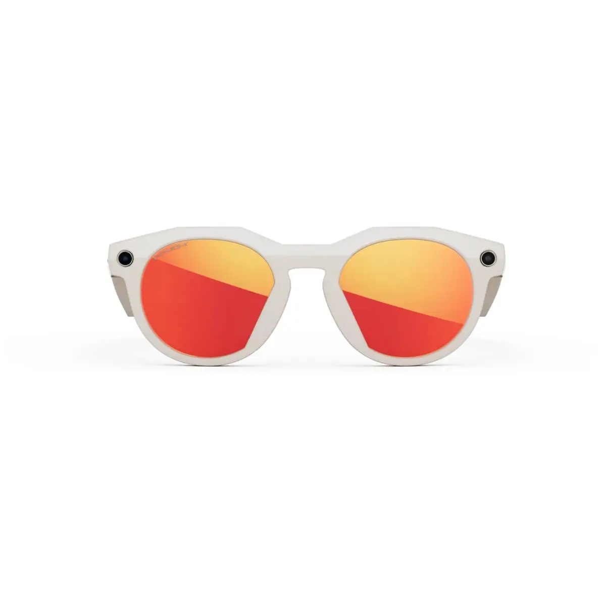 Unisex Hstn Athletes Bluetooth Wifi Round Meta AI Sunglass Sunglasses Prizm Ruby by Oakley