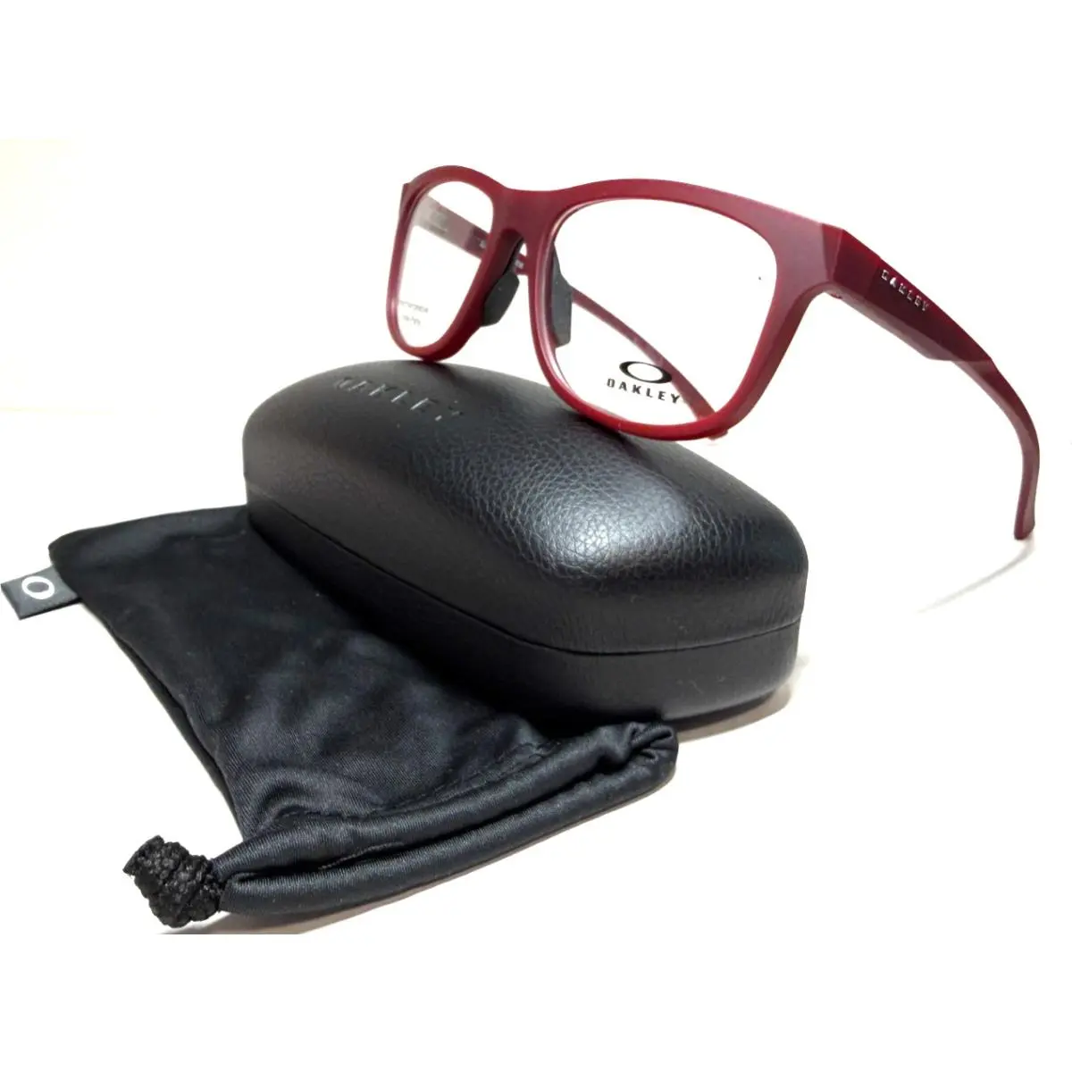 Leadline RX OX8175-0354 Satin Brick Red Eyeglasses Frame 54-17 by Oakley