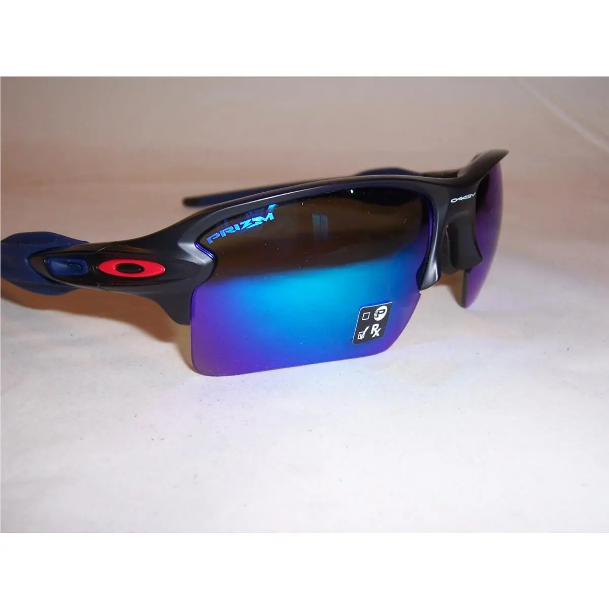 Sunglasses Flak 2.0 XL OO9188-E7 Black/prizm Sapphire 9188 by Oakley