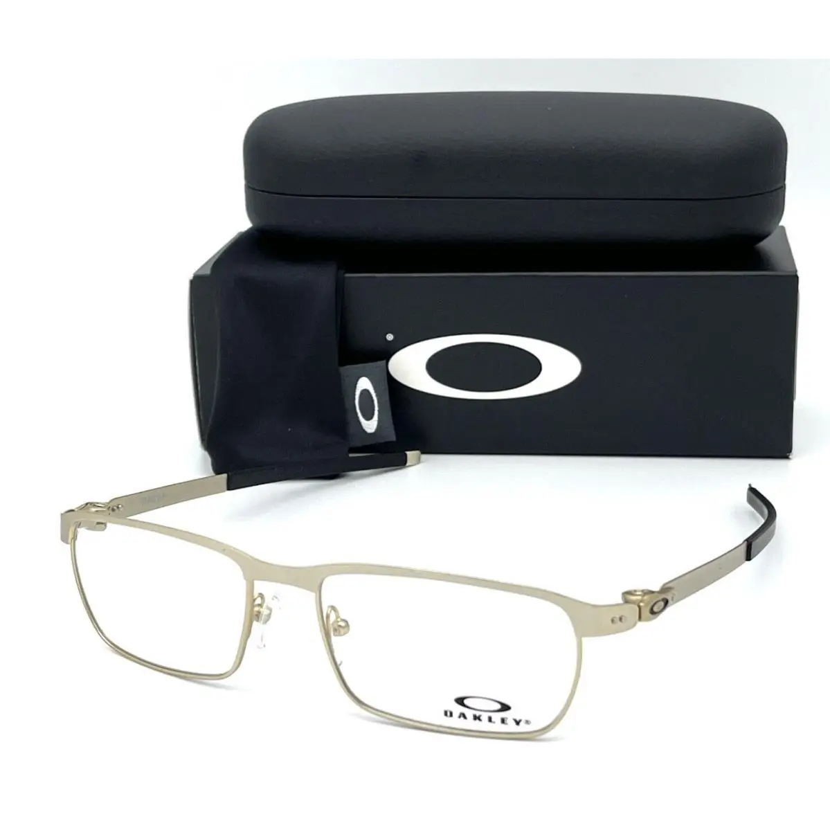 Rx-able Eyeglasses Tincup OX3184-1254 54-17 Satin Light Gold Frames by Oakley