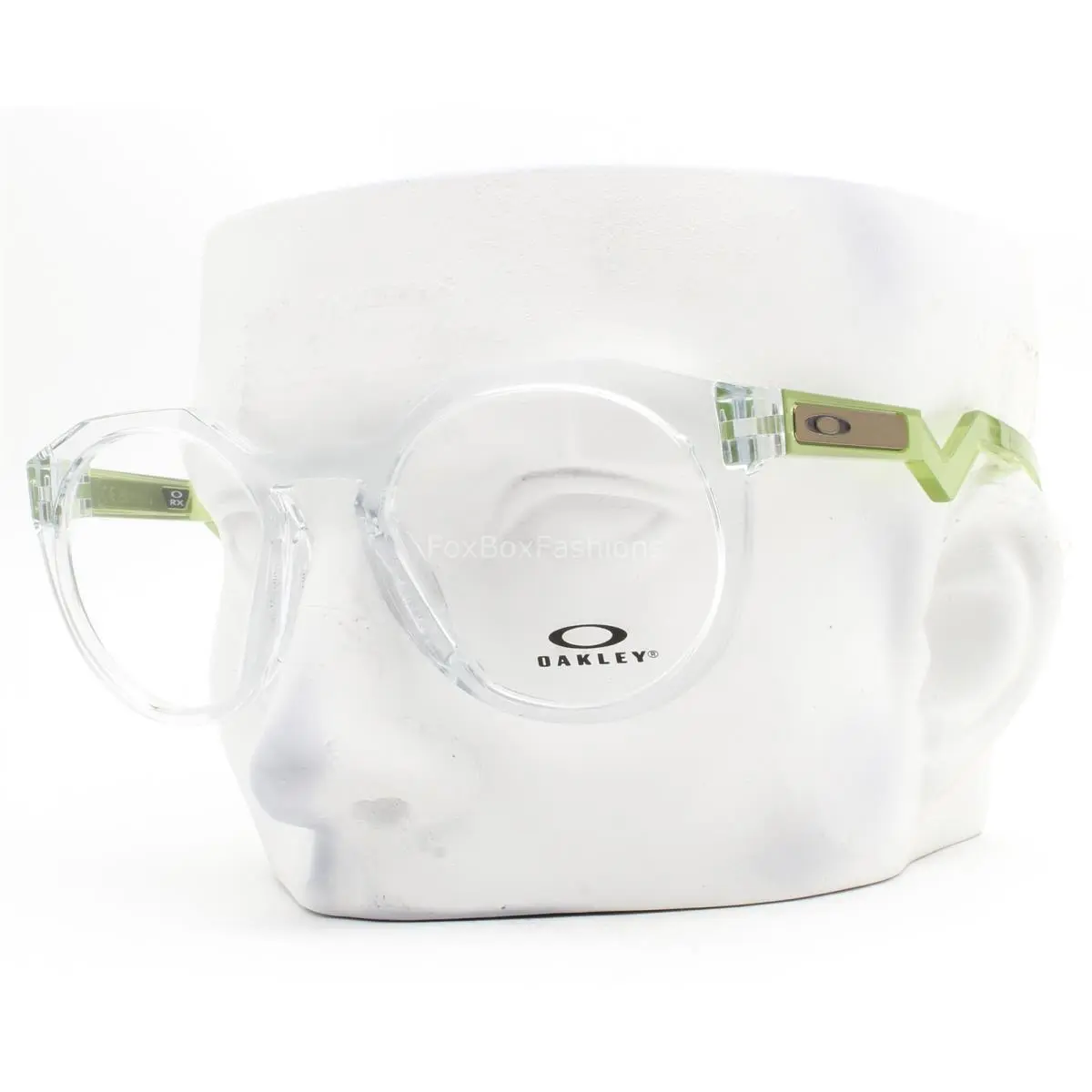Hstn RX Eyeglasses OX8139-0750 Glasses Polished Clear Fern 50mm with Case by Oakley