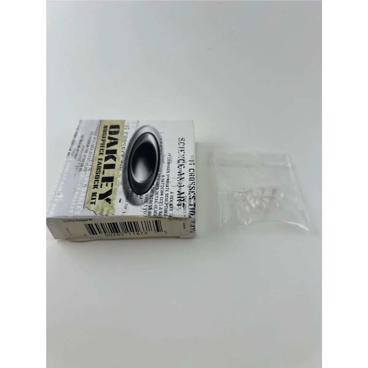 Why 3 Clear Replacement Nosepad Set+box 11-678 Wire 8 Pads Jordan by Oakley