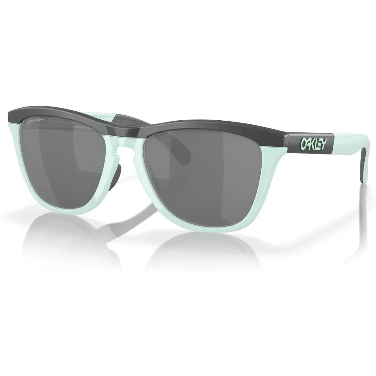 Oakley Frogskins Range OO9284 A 03 Sunglasses Matte Carbon / Prizm Black Lens