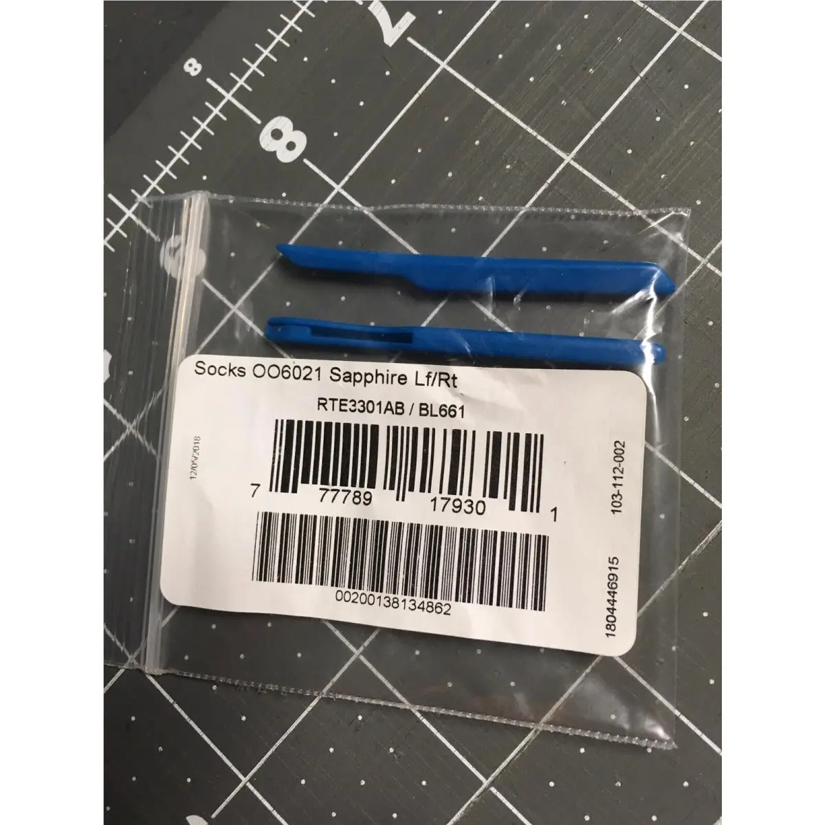Oakley Ear Socks For Carbon Prime OO6021 Als Fits Siphon OO9429 Oem Sapphire