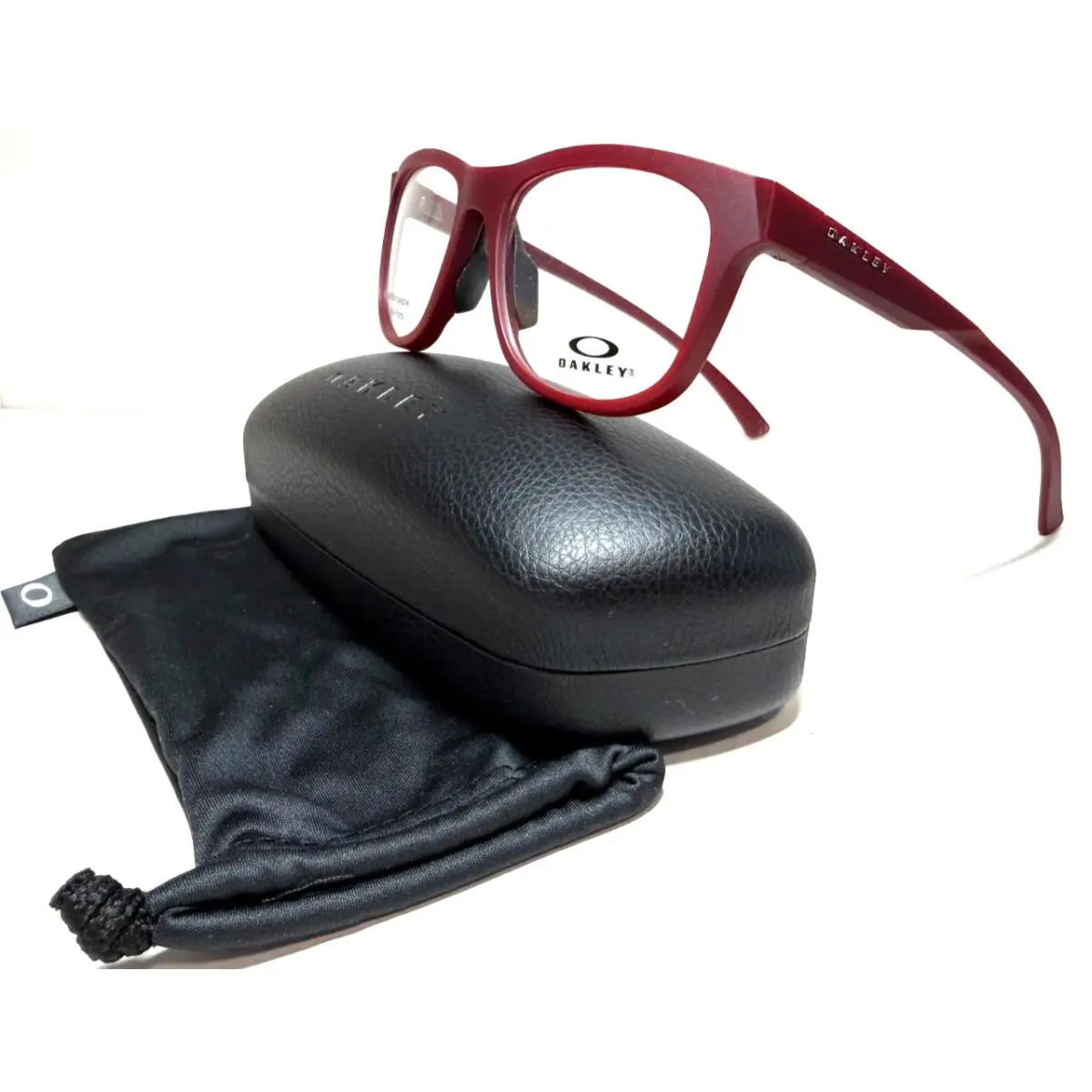 Oakley Leadline RX OX8175-0352 Satin Brick Red Eyeglasses Frame 52-17