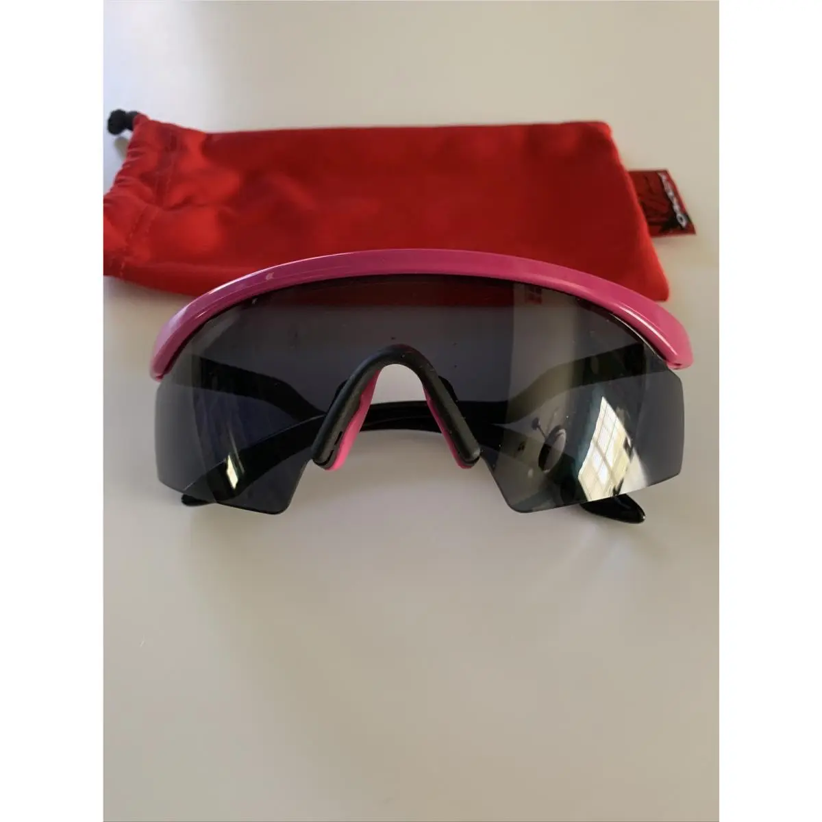 Oakley Razor Blade Pink Black Trigger/grey Iridium 2004 Special Edition