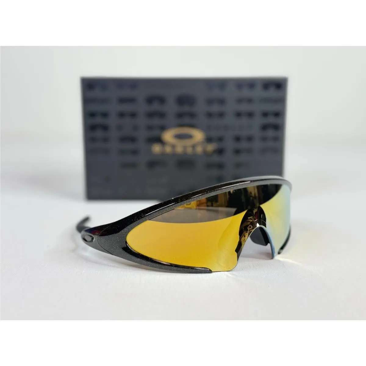 Ellipse 50th Anniversary Prizm 24k Lens Midas Fleck Frame Sunglasses by Oakley