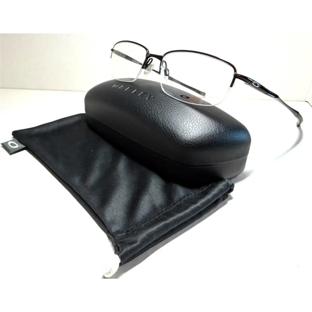 Clubface OX3102-0254 Polished Brown/spring Hinge Authent Eyeglasses 54-17 by Oakley