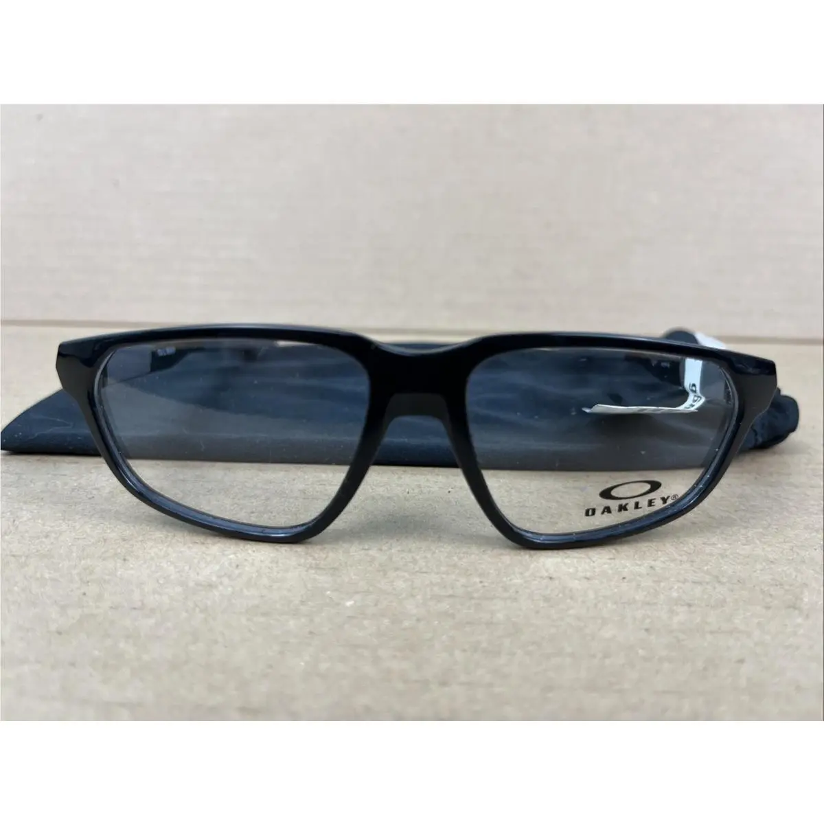 OY8011 0549 Tail Whip Polished Black Eyeglasses 48-14-128 Frames by Oakley