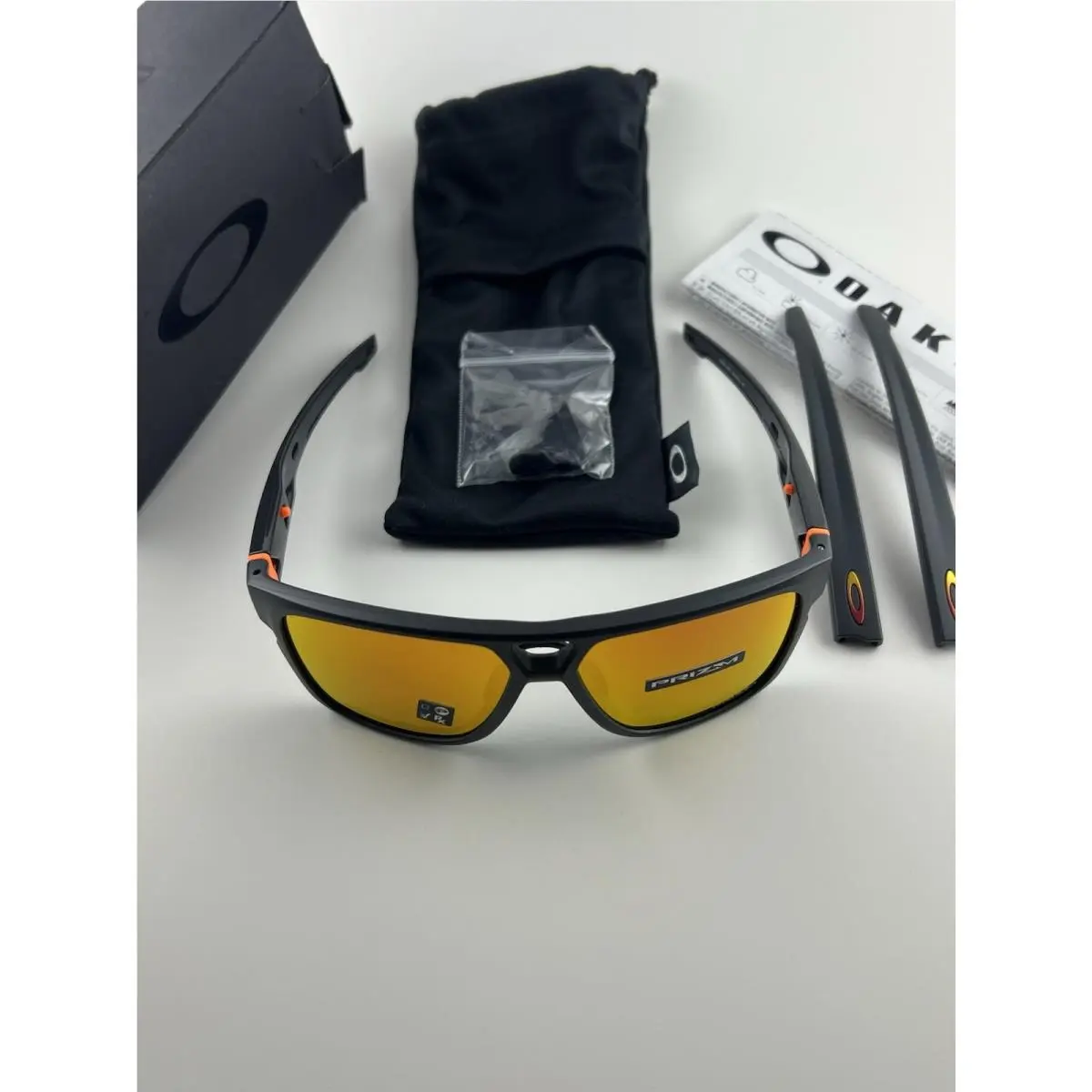 Crossrange Patch Matte Carbon Prizm Ruby OO9391-0560 Low Bridge Fit by Oakley