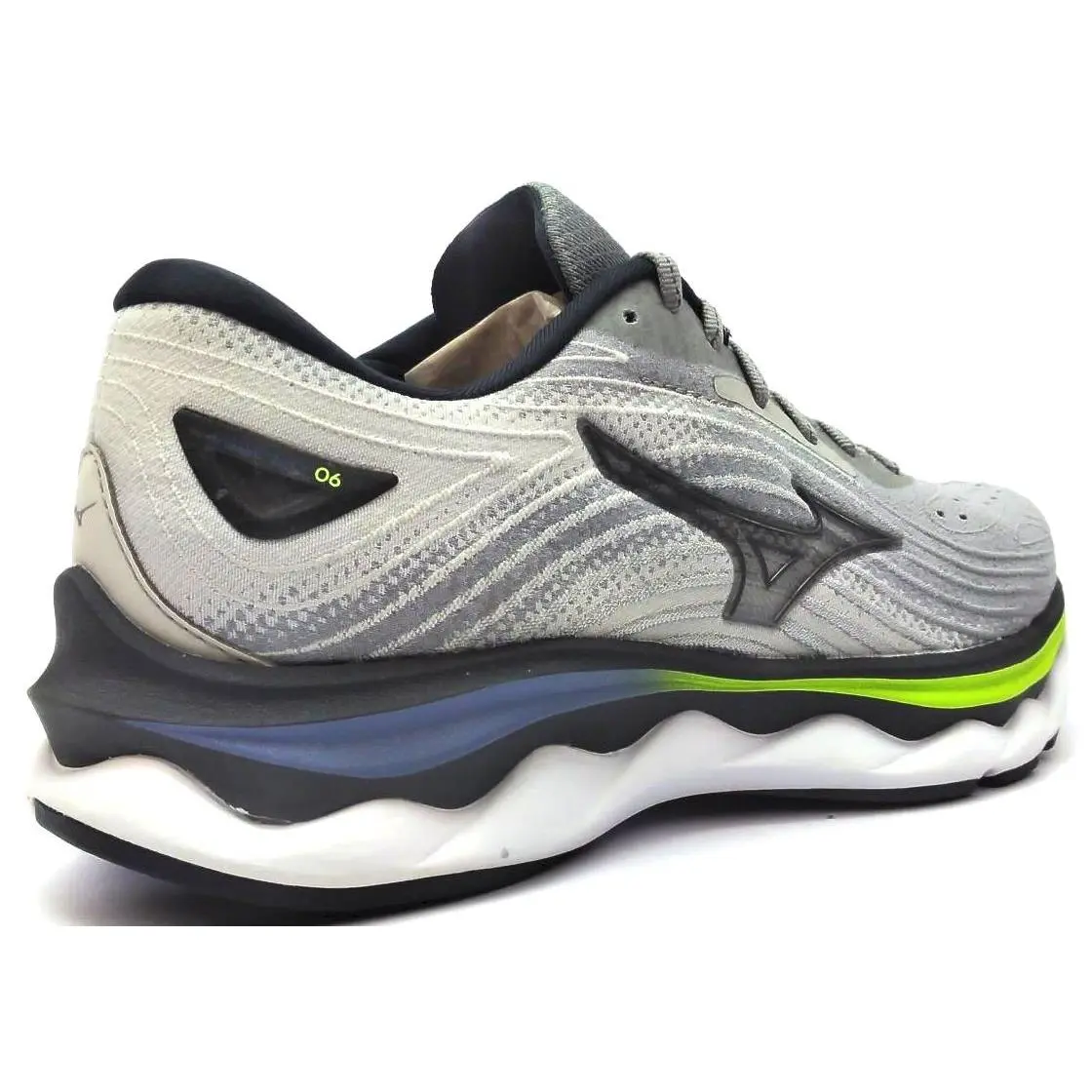 Mizuno shoes - Wave Sky 6 - Wave Sky - Multicolor, Main: Grey (UPC: 889961530319) 2