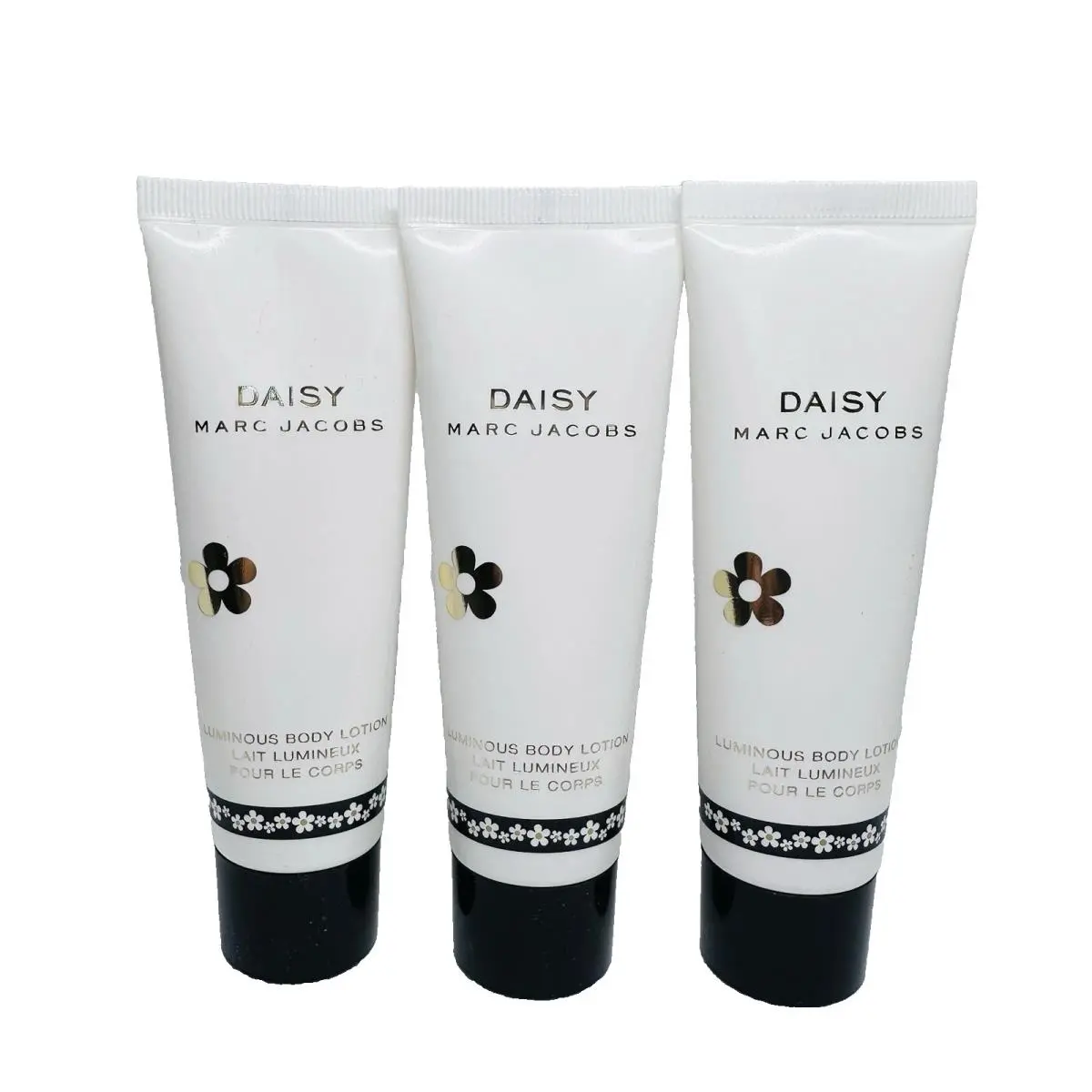 3 X Marc Jacobs Daisy Luminous Body Lotion - Travel Size 1.6 oz Each Nwob