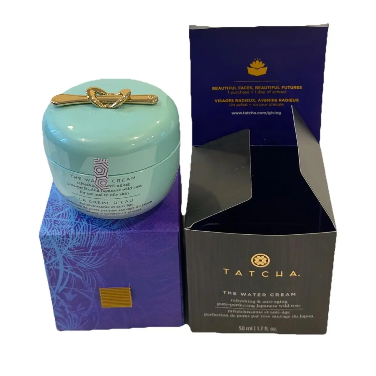 Tatcha The Water Cream 1.7 fl Oz- Refreshing Anti-aging Cream