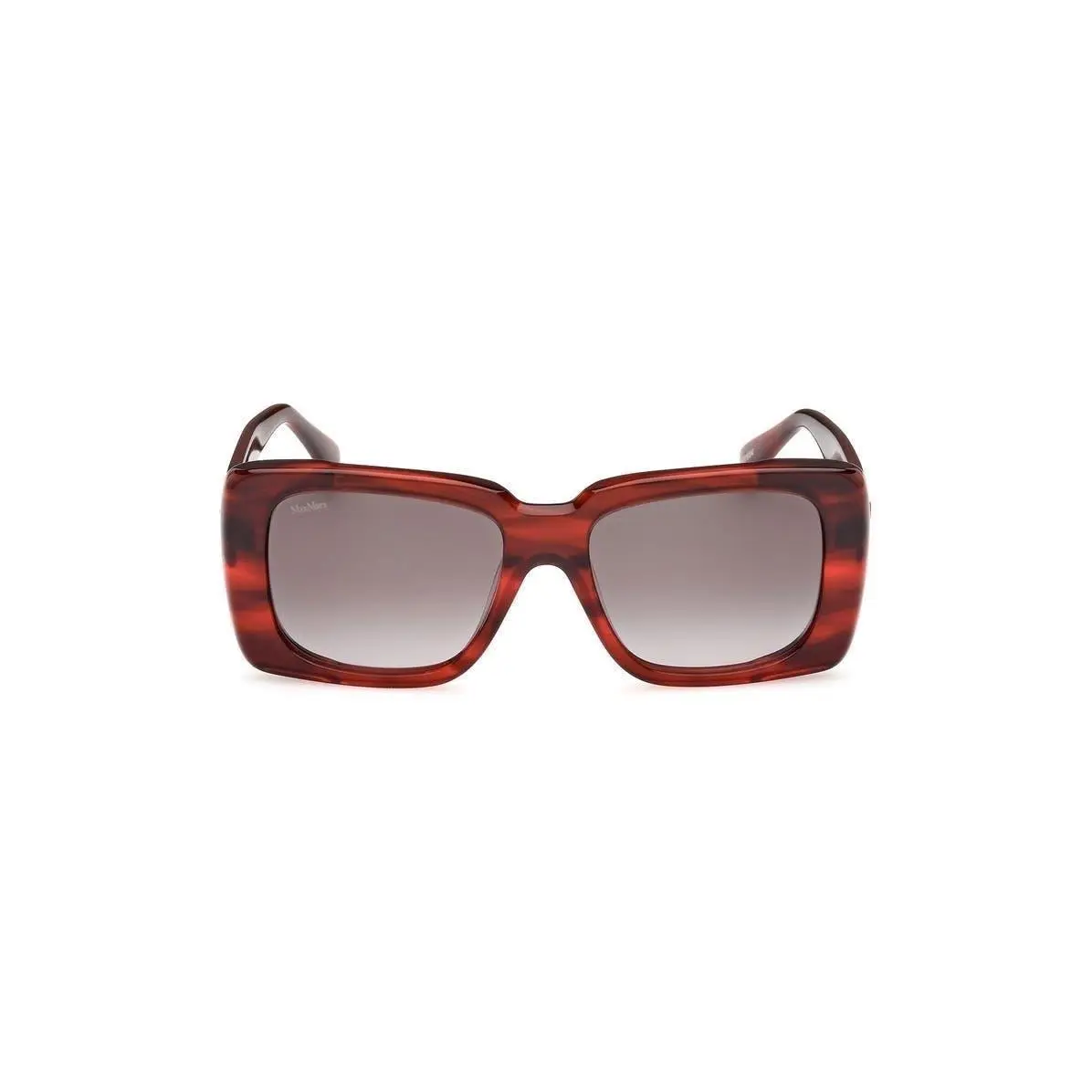 Max Mara Women Glimpse3 53mm Polarized Square Sunglasses Red/gradi