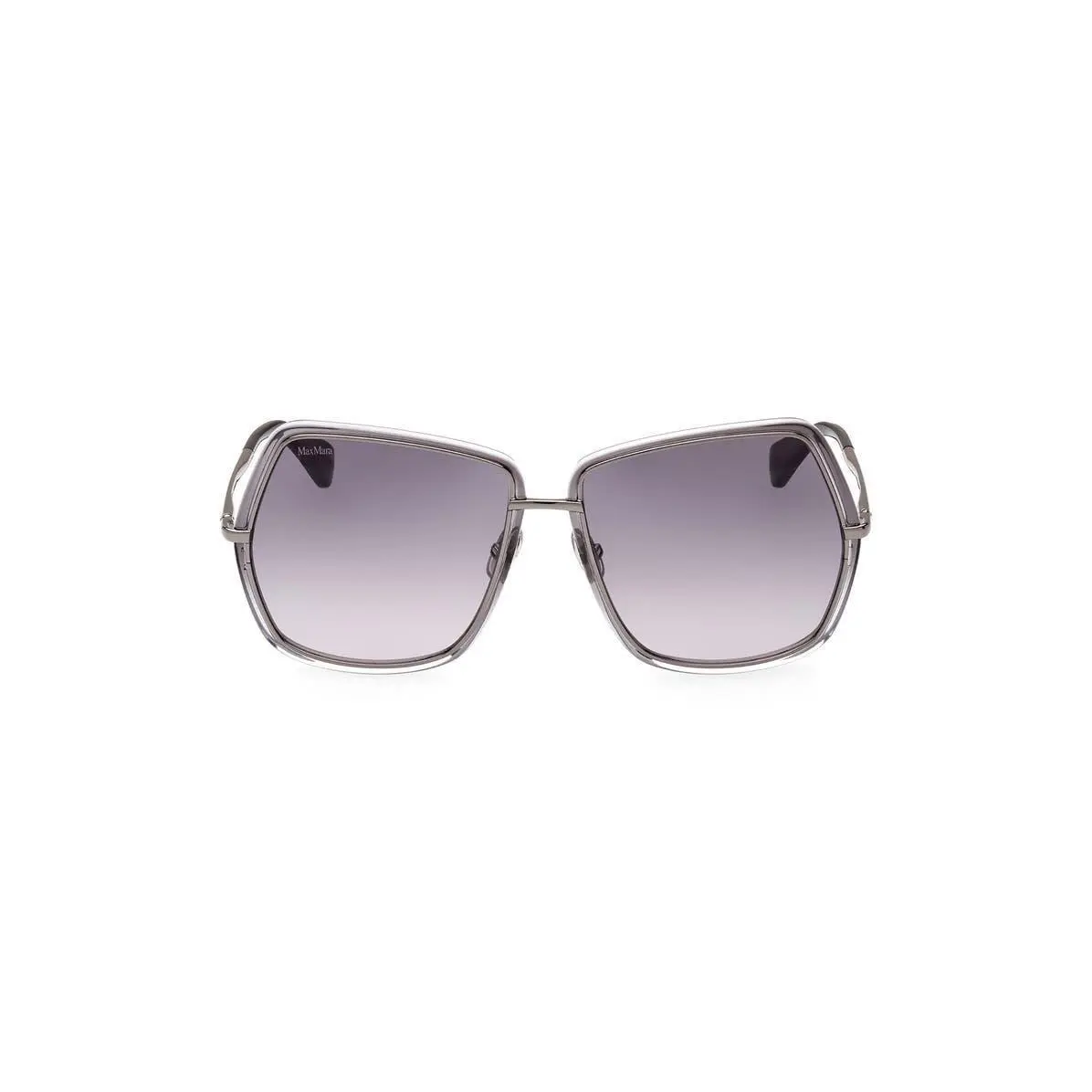Max Mara Women 61mm Gradient Geometric Sunglasses Shiny Dark Ruth/