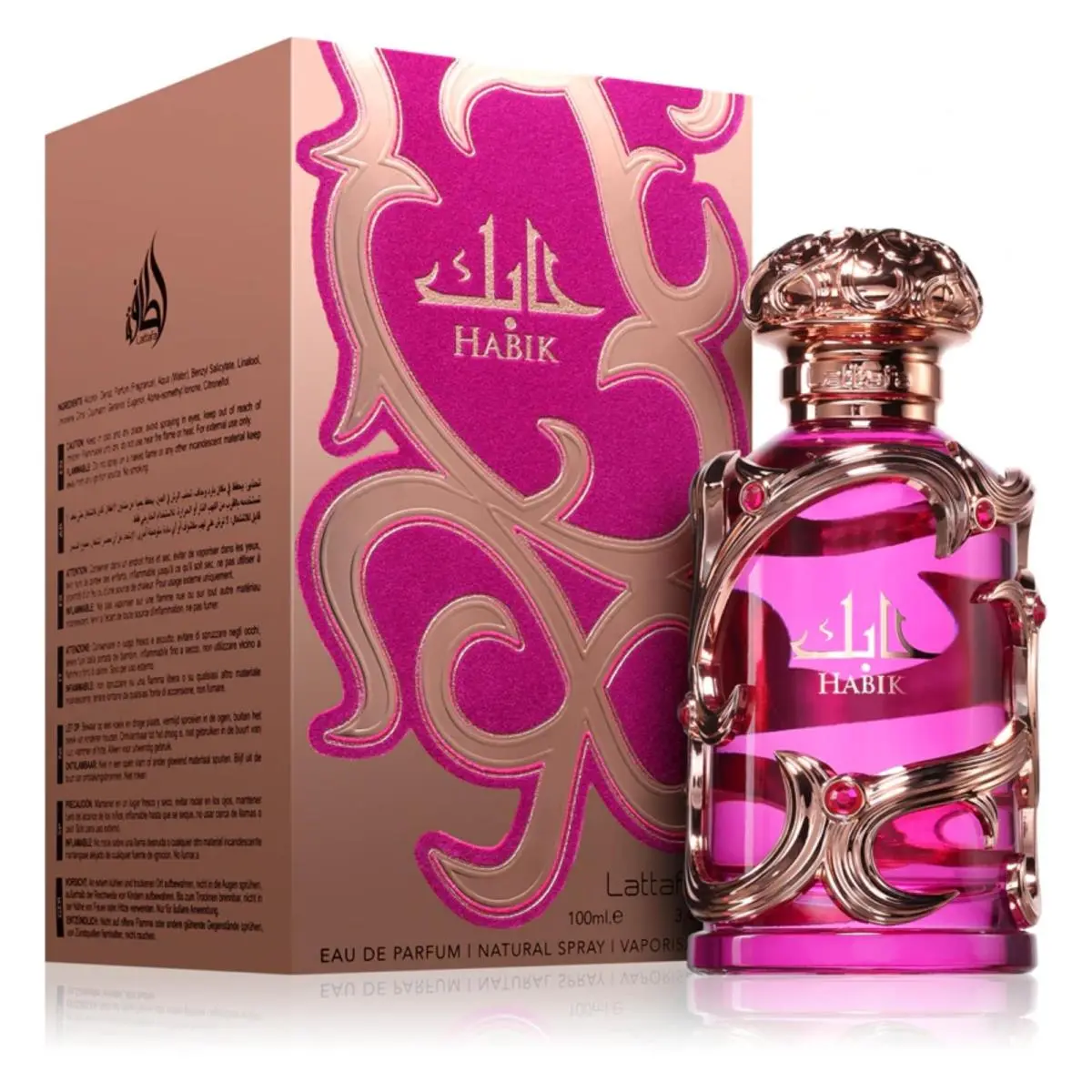 Habik – Floral Fruity Fresh Musky – Eau de Parfum Spray by Lattafa