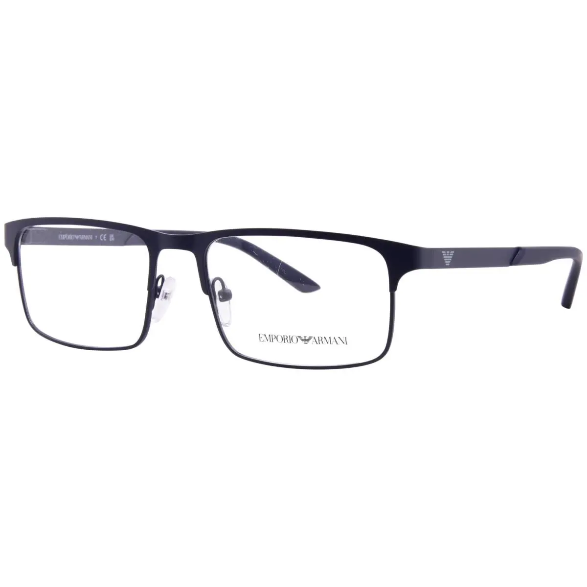 EA1170 3396 Eyeglasses Men`s Matte Blue Full Rim 53mm by Emporio Armani