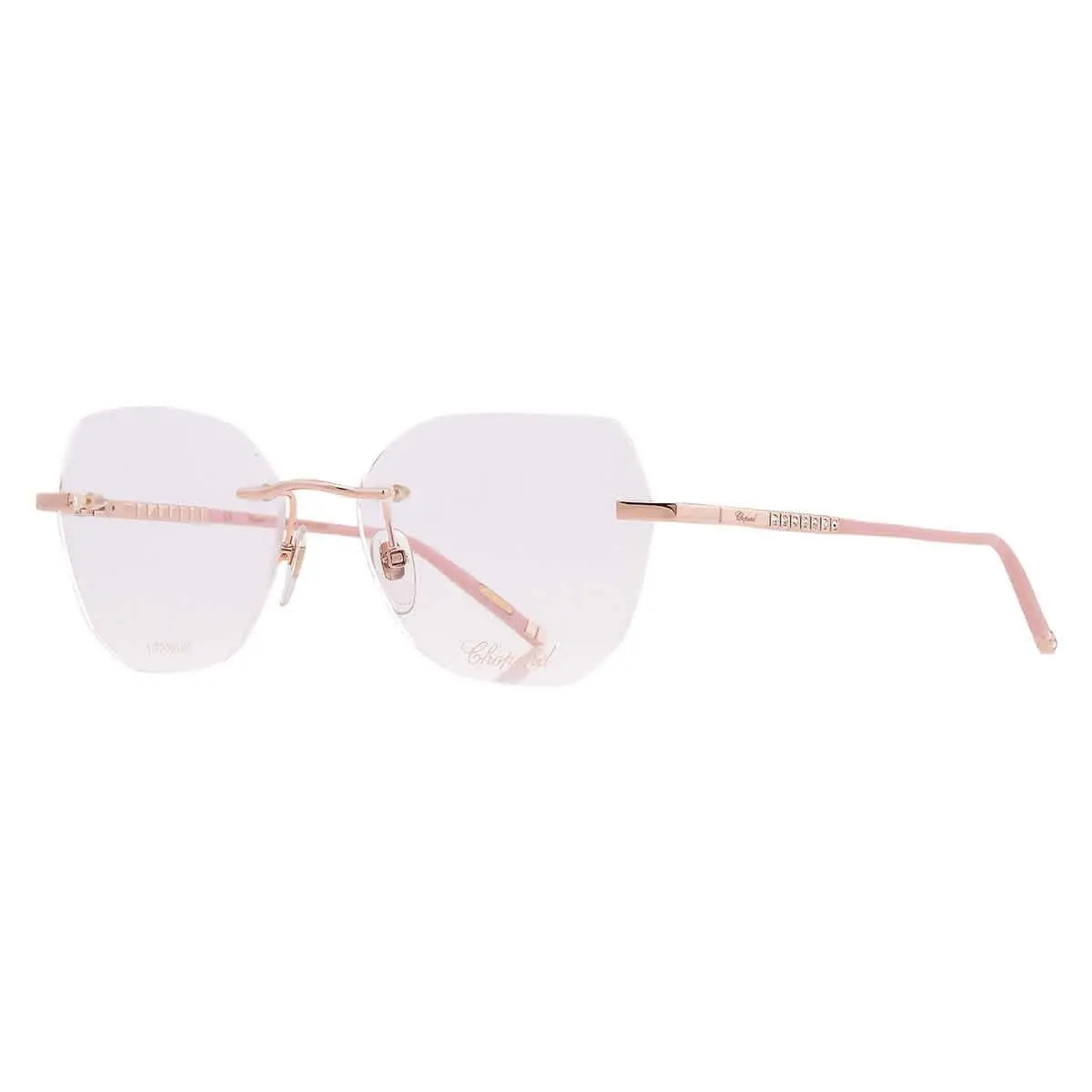 Chopard Demo Butterfly Ladies Eyeglasses VCHG26S 08FC 54 VCHG26S 08FC 54