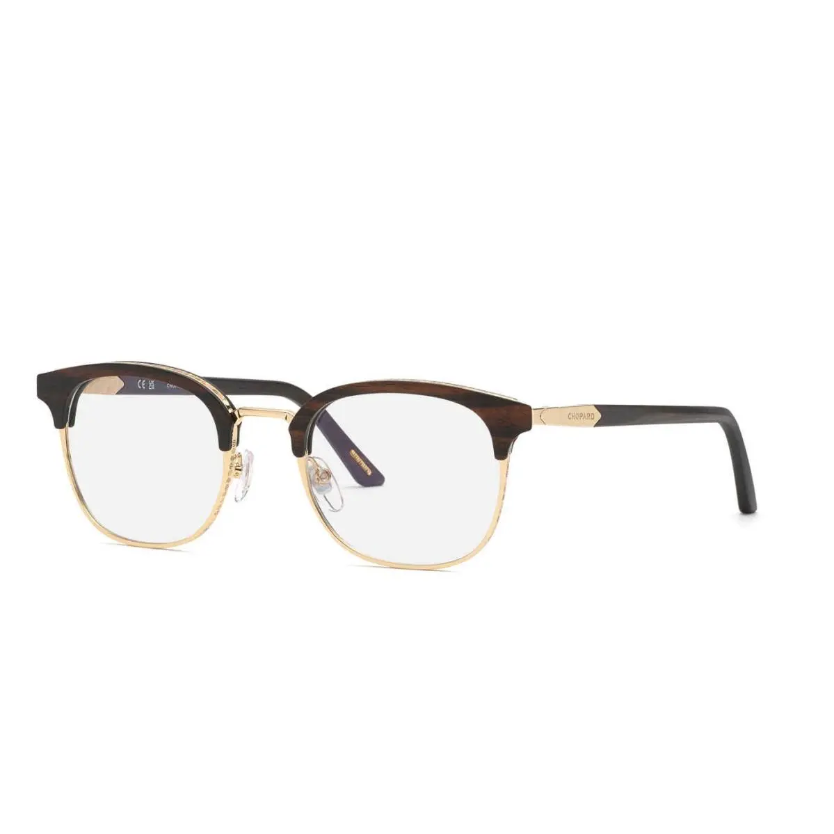 Chopard Vchg 59 V Rose Gold Gold-300k 300k Size 51 Sunglasses