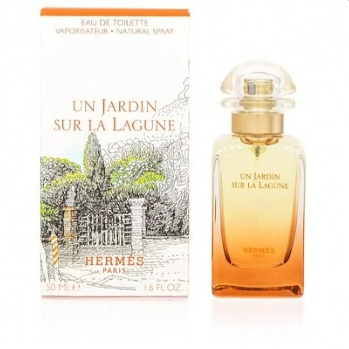 Hermes Un Jardin Sur La Lagune Eau De Toilette Spray 1.7 OZ / 50 ml Unisex
