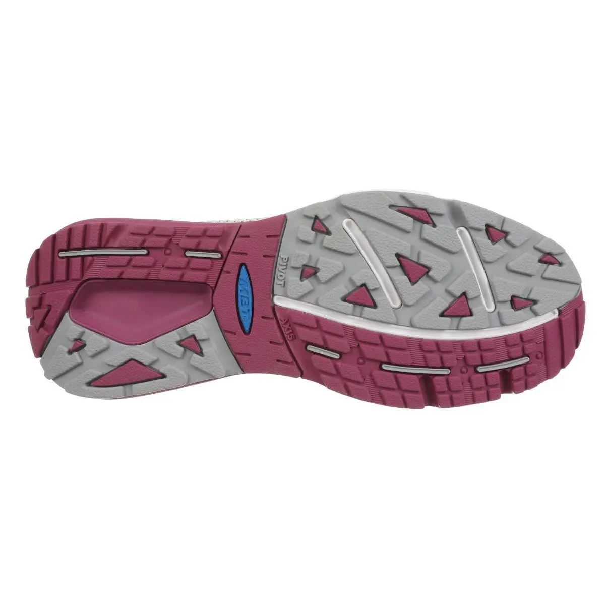 MBT shoes - 041468160219 - 041468160219 - LIGHT GREY/BERRY 3