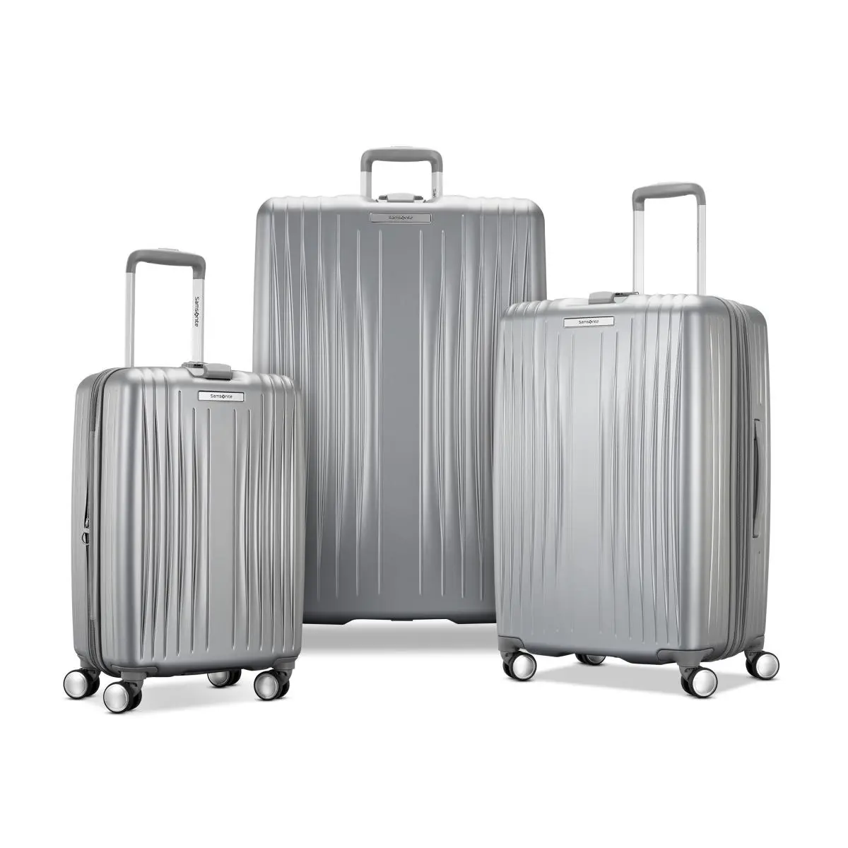 Opto Hardside 3PC Set Co/m/l - Luggage ARCTIC SILVER by Samsonite