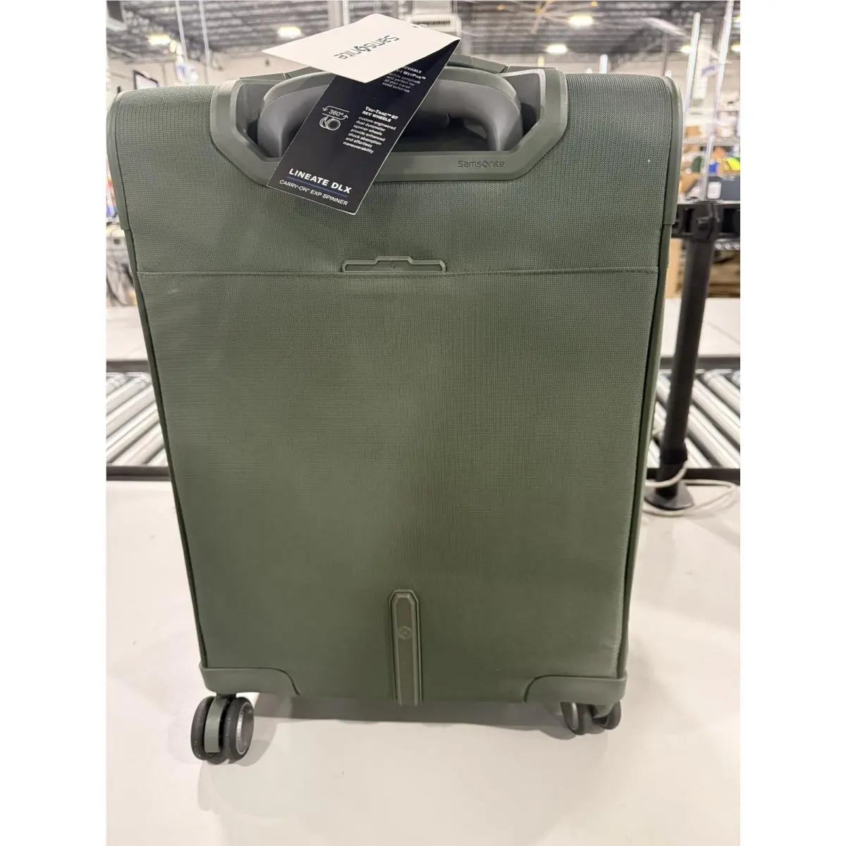 Samsonite Relite 4-WHEEL Spinner Carry ON Cedar Green 16.5X10.8X23.2