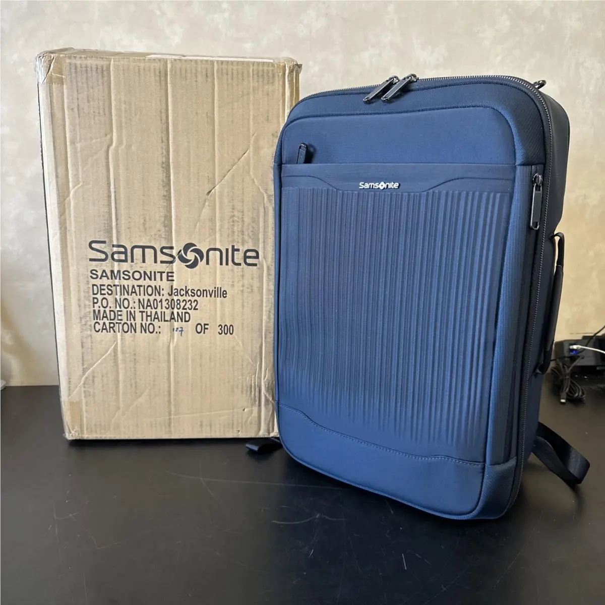 Samsonite Silhouette 18 20” Travel Backpack Blue 153635-D418
